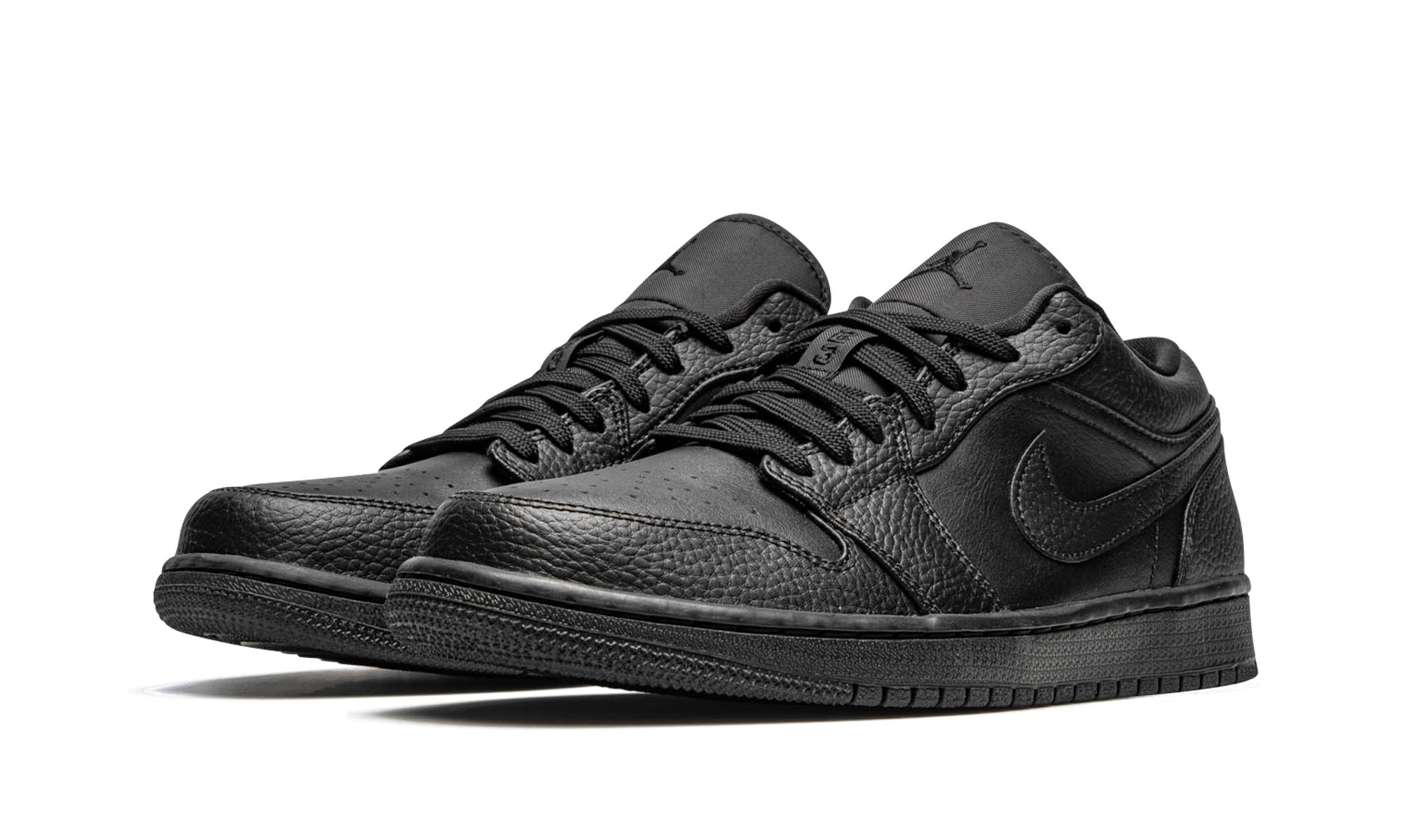 Air Jordan 1 Low "Triple Black" 553558 091