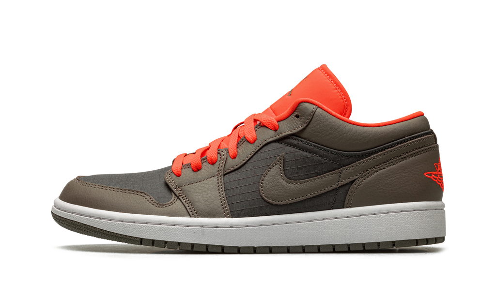 AIR JORDAN 1 LO SE WMNS "Black / Olive/ Bright Crimson" DQ6076 002