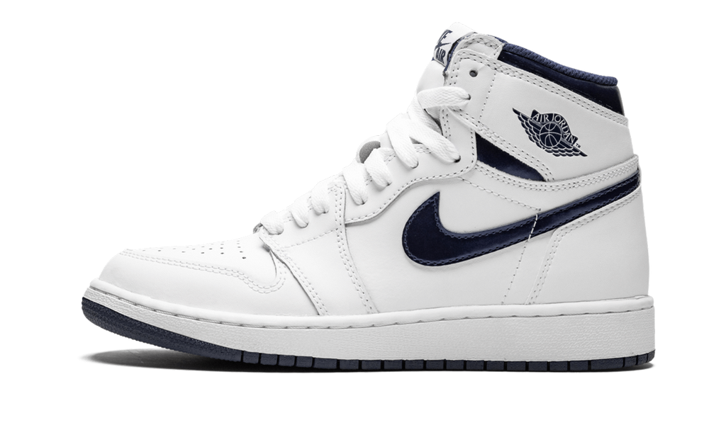 Air Jordan 1 High OG GS "Metallic Navy" 575441 106