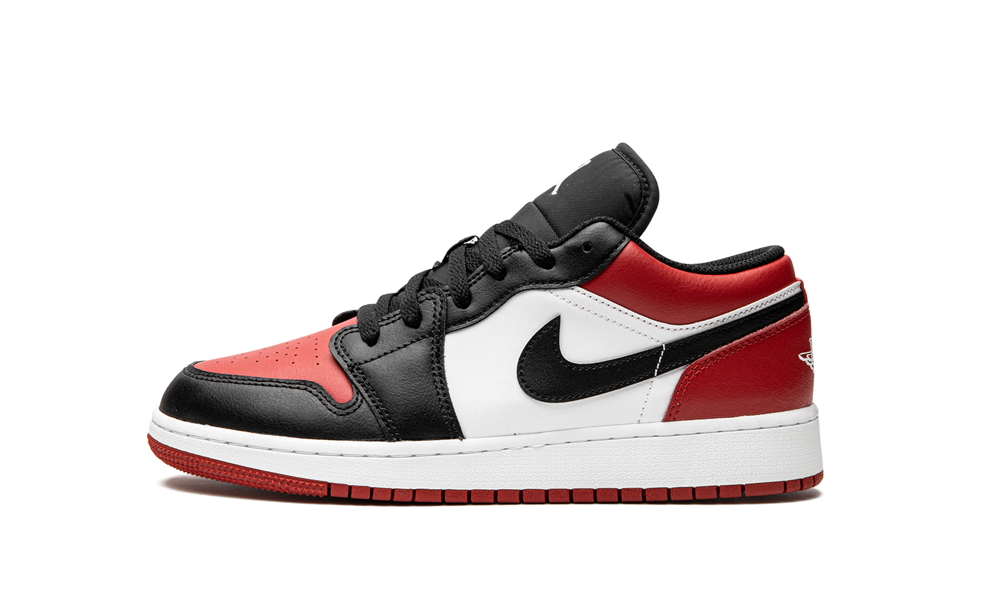Air Jordan 1 Low GS "Bred Toe" 553560 612