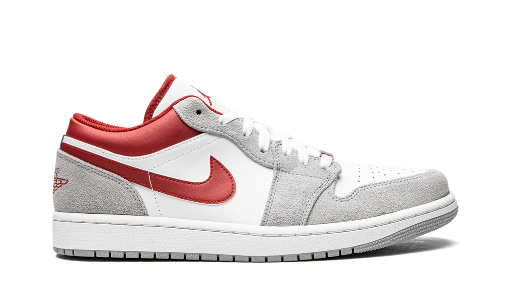 Air Jordan 1 Low SE "White / Grey / Red" DC6991 016