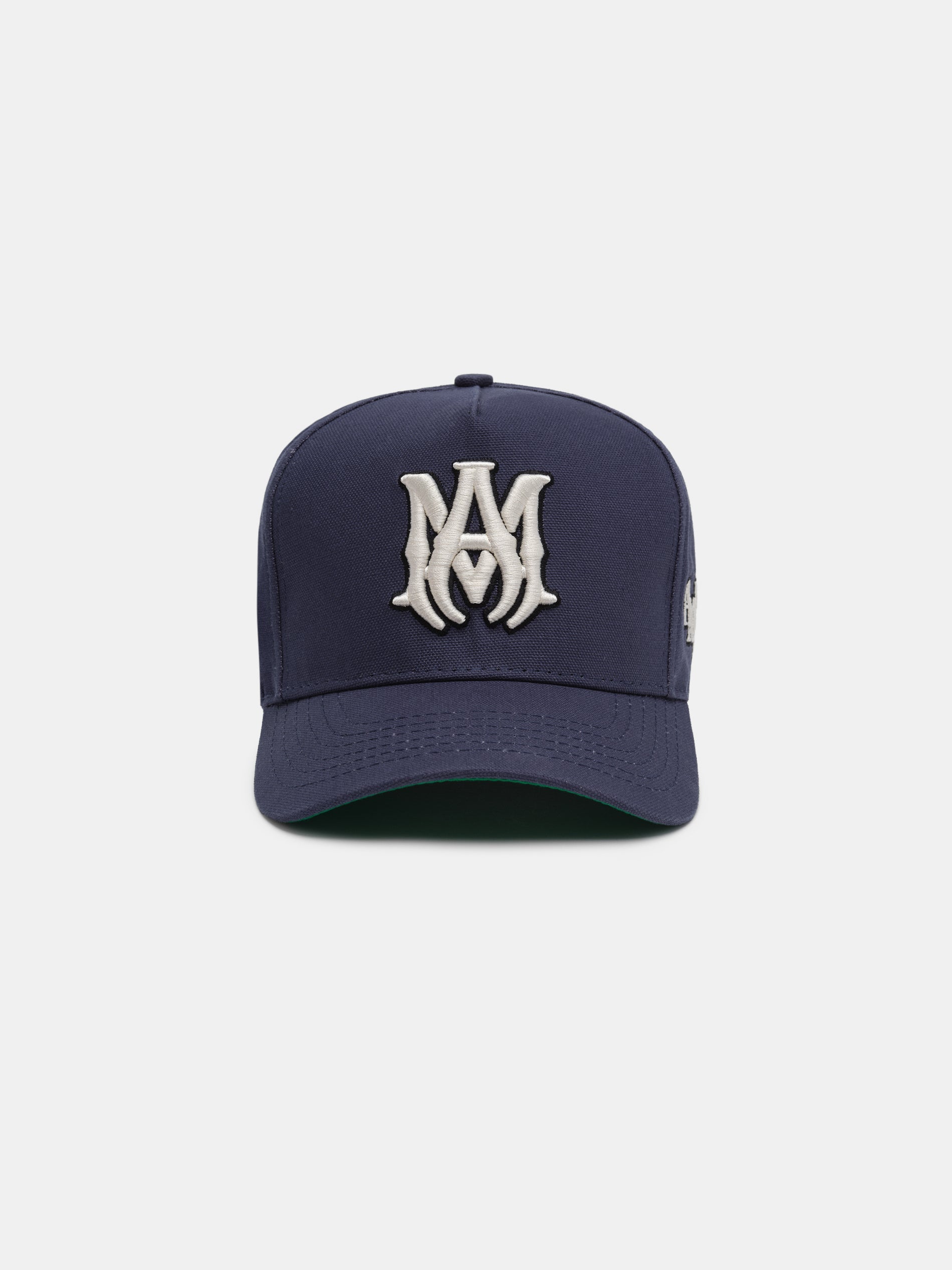 MA STAGGERED AMIRI FULL CANVAS HAT - Navy Off White