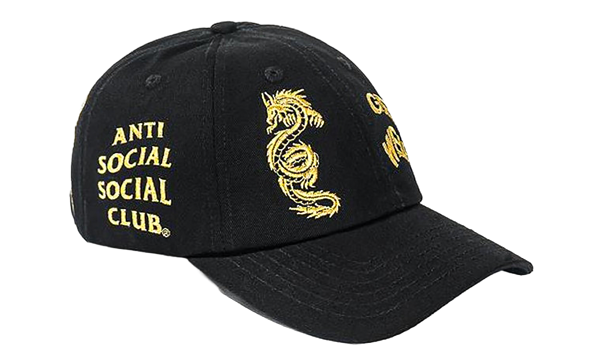Just My Luck Cap "Black / Gold" ASSC063