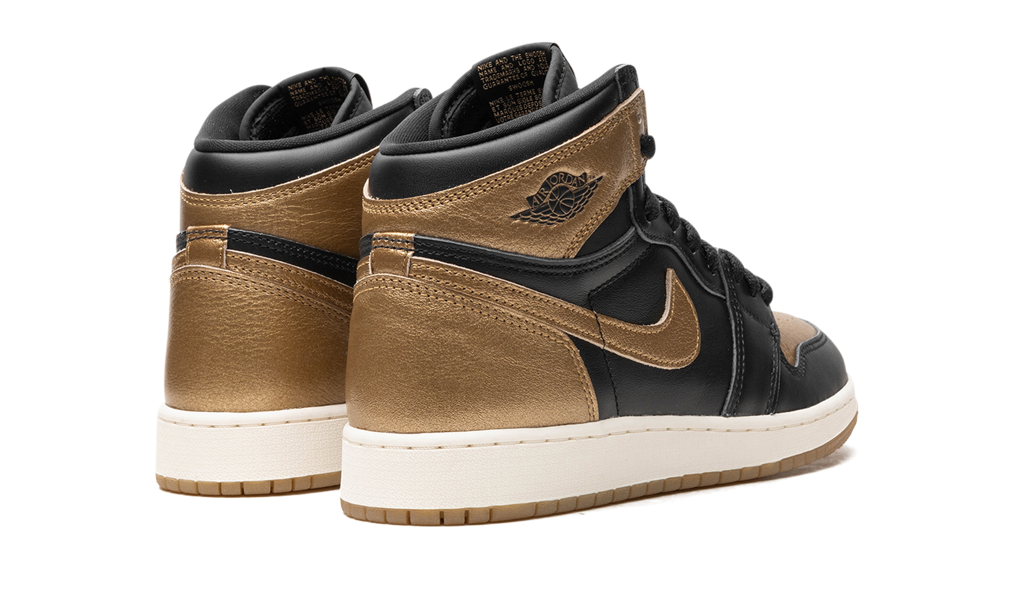 Air Jordan 1 GS "Black Metallic Gold" FD1437 071