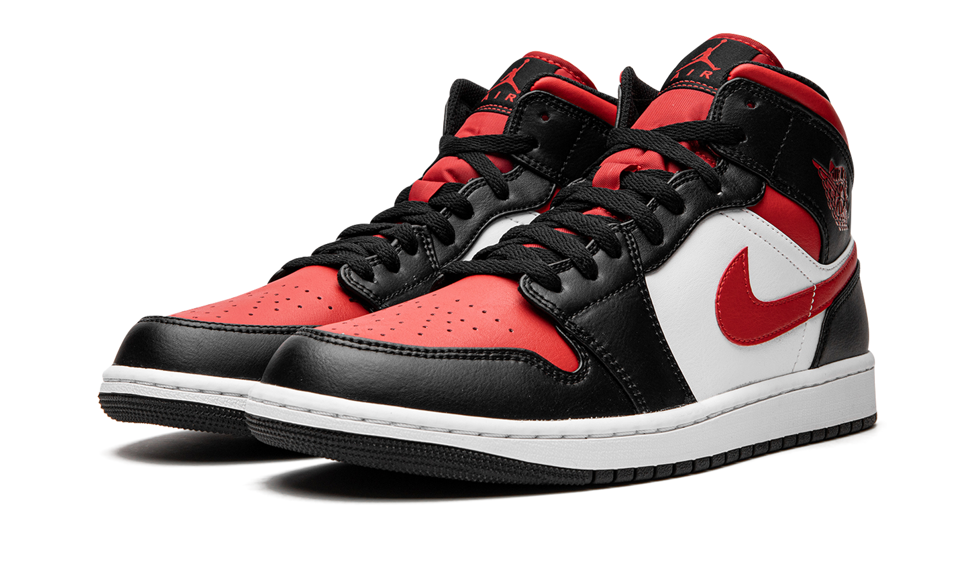 Air Jordan 1 Mid "Bred Toe" 554724 079