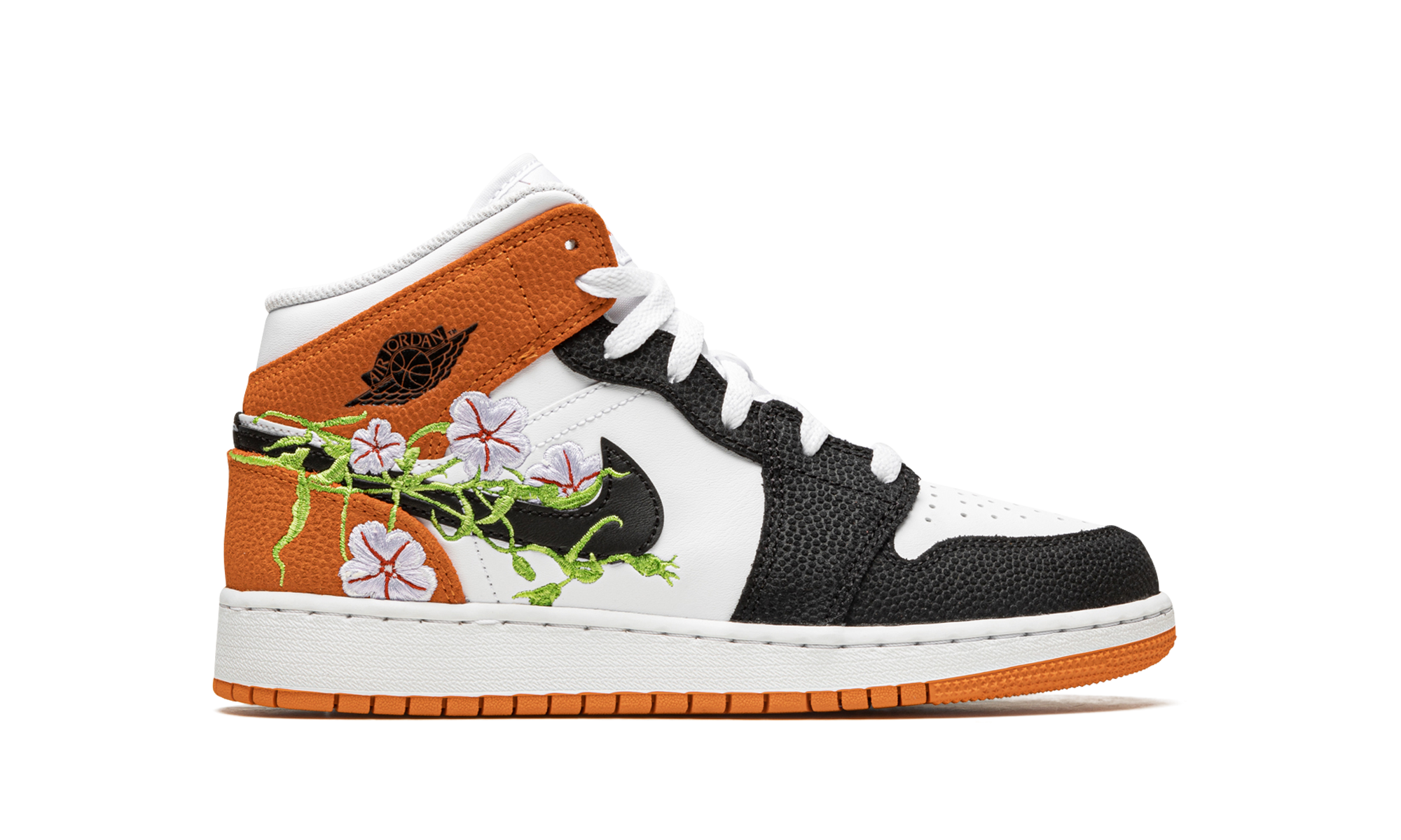 Air Jordan 1 Mid GS "Basketball Blossom" DQ8390 100