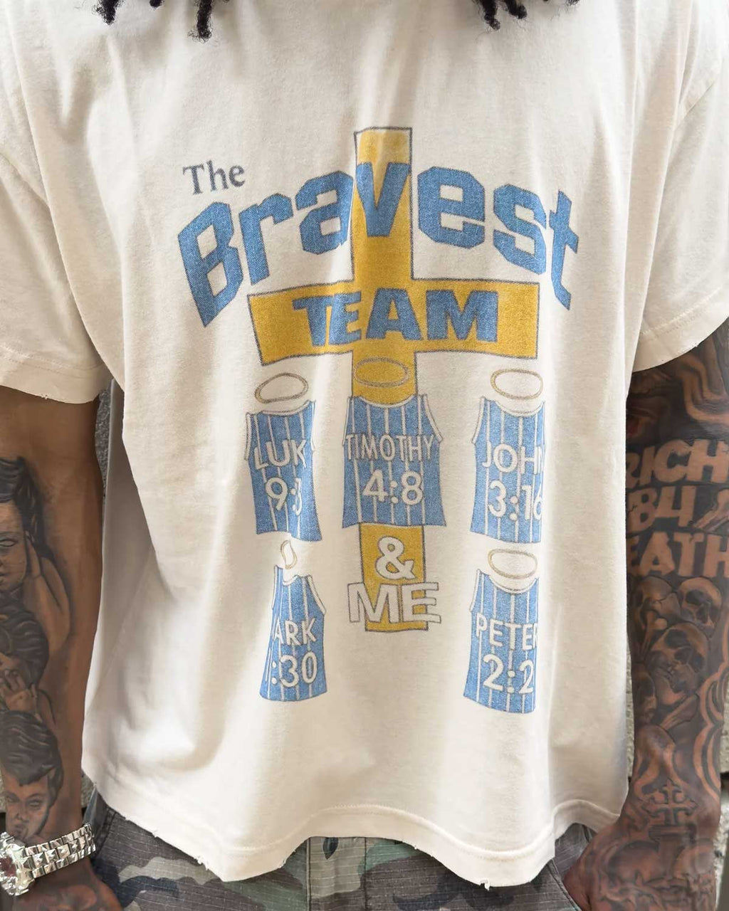 Bravest Studios Gospel Team Tee Cream