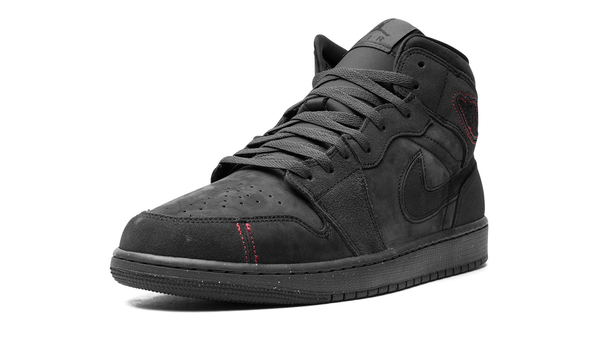 Air Jordan 1 Mid SE Craft "Dark Smoke Red" FD8634 001