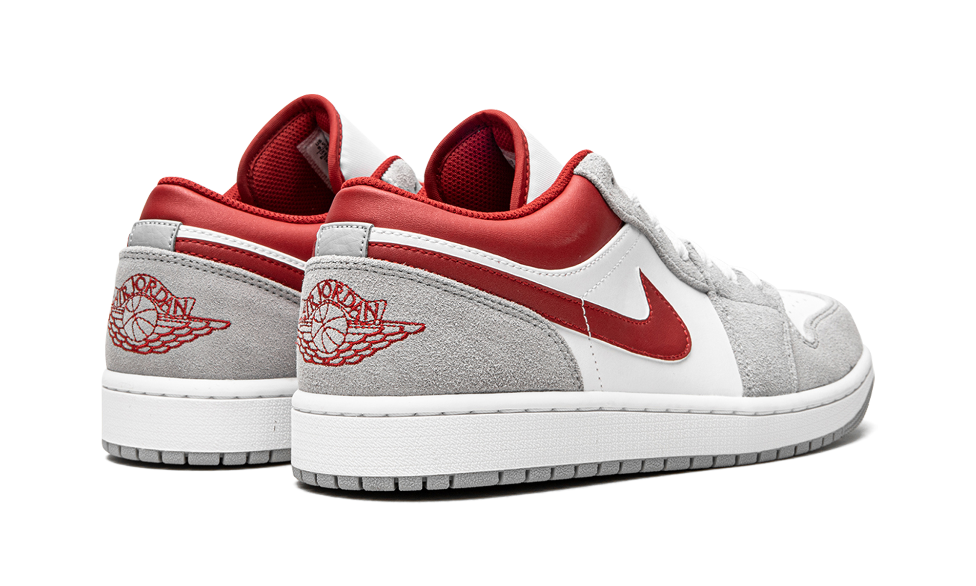 Air Jordan 1 Low SE "White / Grey / Red" DC6991 016