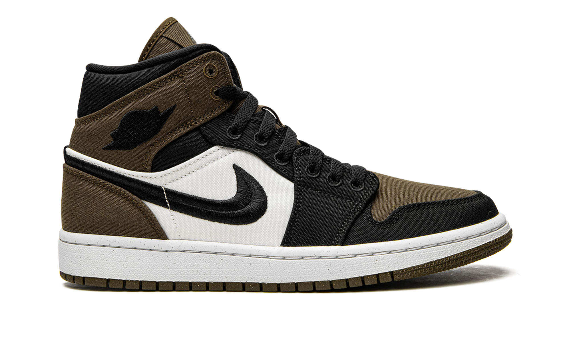 AIR JORDAN 1 MID SE WMNS "Olive Toe" DV0427 301