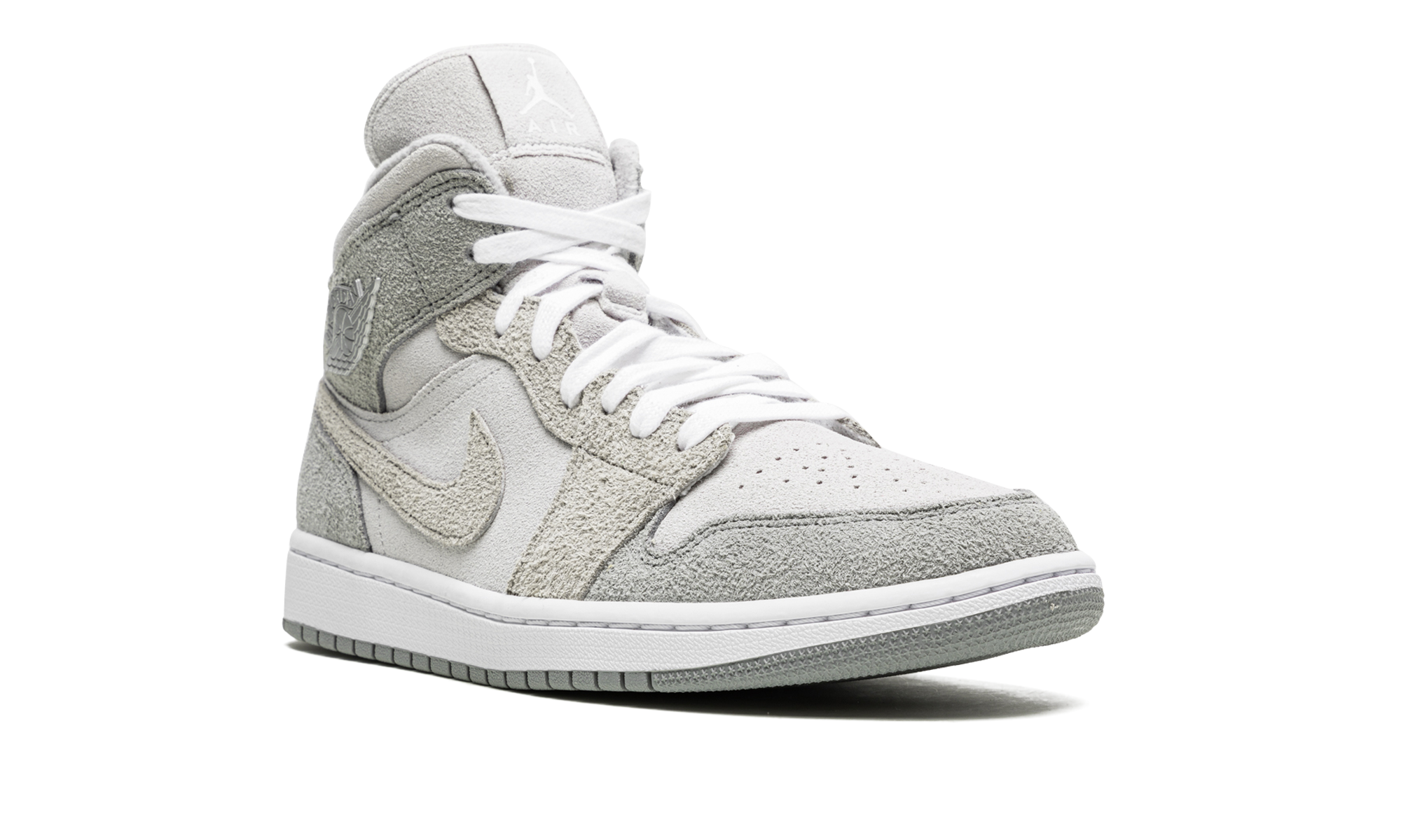 AIR JORDAN 1 MID SE WMNS "Grey Fleece" DO7139 002