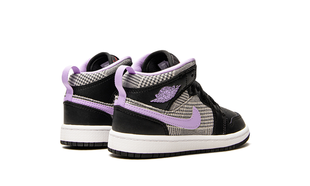 Air Jordan 1 Mid SE PS "Houndstooth" DC7227 015