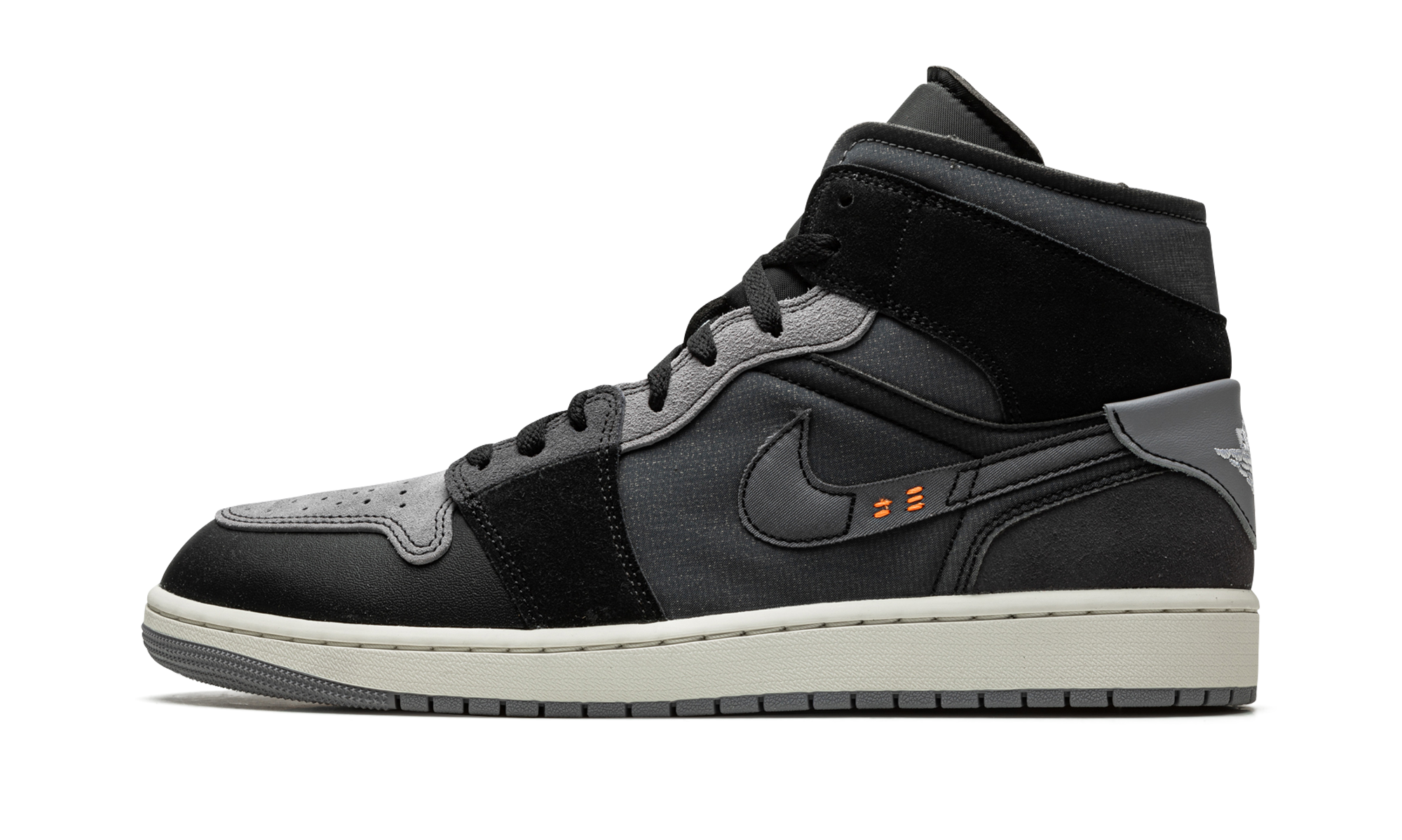 Air Jordan 1 Mid SE Craft "Inside Out - Black" DM9652 001