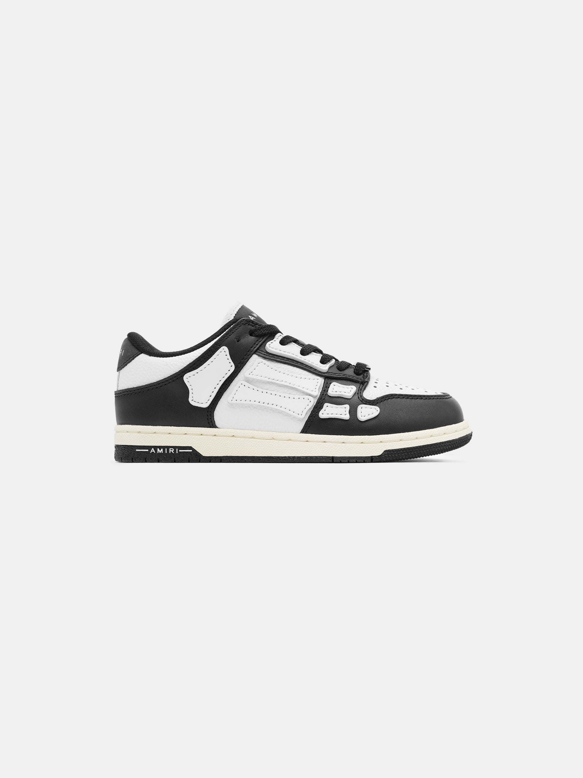 KIDS - KIDS' SKEL-TOP LOW - BLACK WHITE