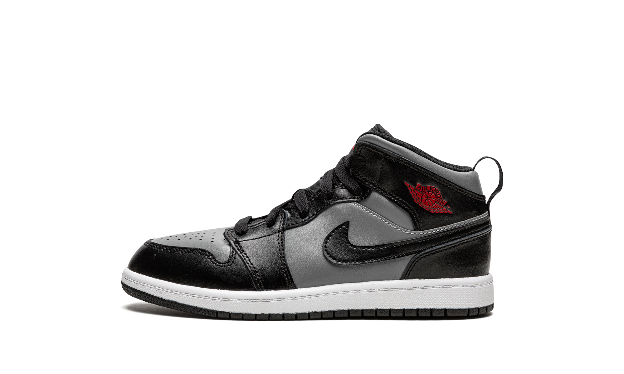 Air Jordan 1 Mid PS "Black / Shadow Grey" 640734 096