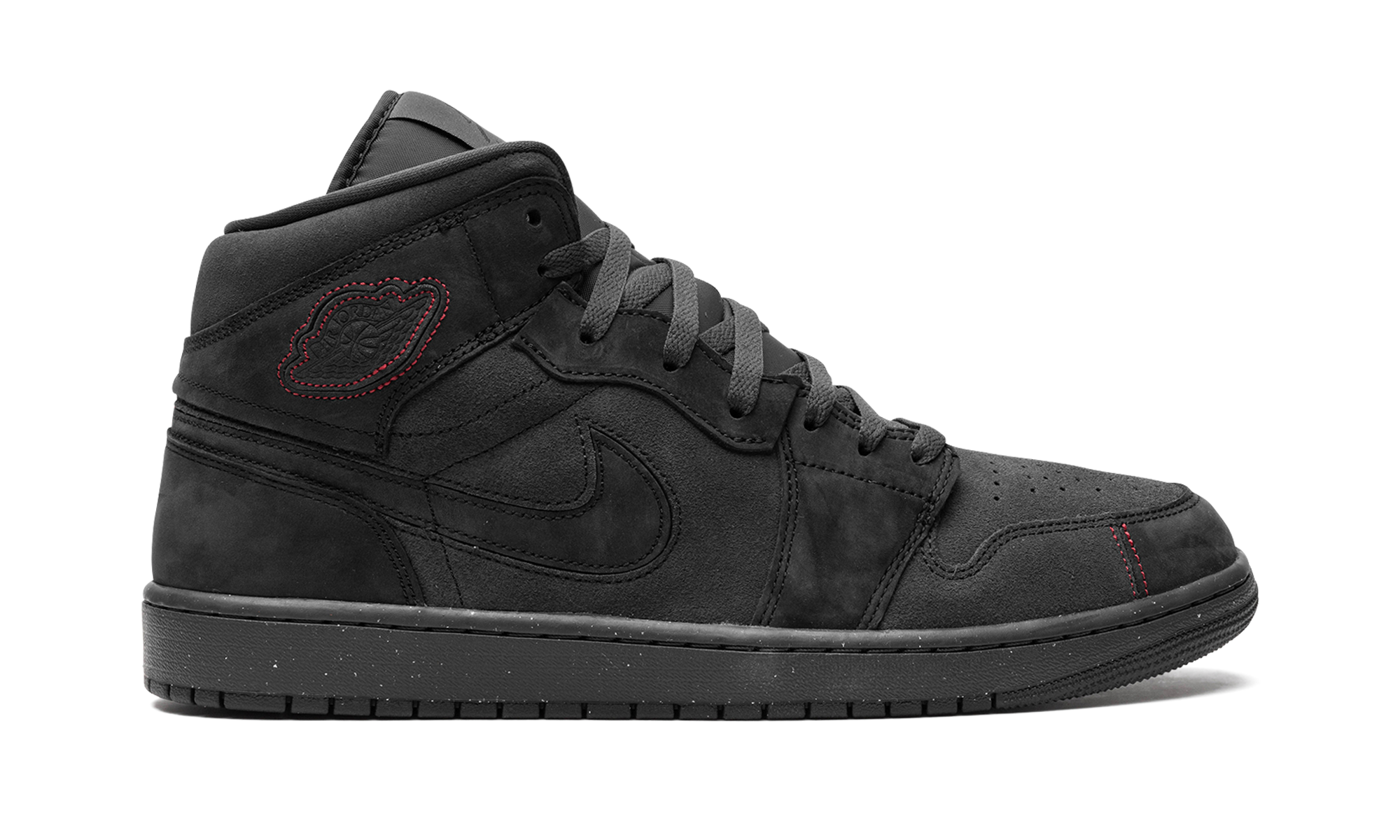 Air Jordan 1 Mid SE Craft "Dark Smoke Red" FD8634 001