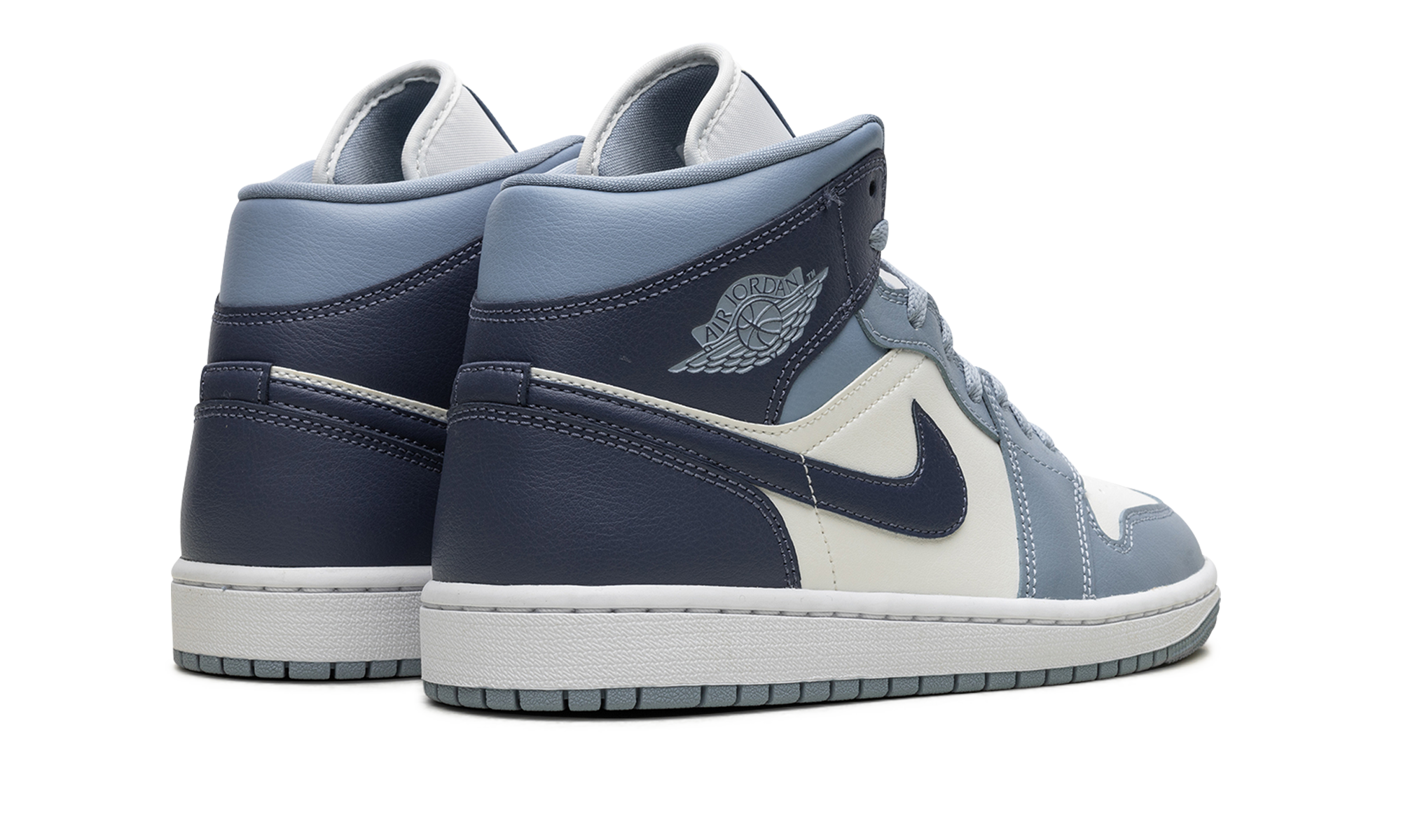 AIR JORDAN 1 MID WMNS "Two-Tone Blue" BQ6472 140