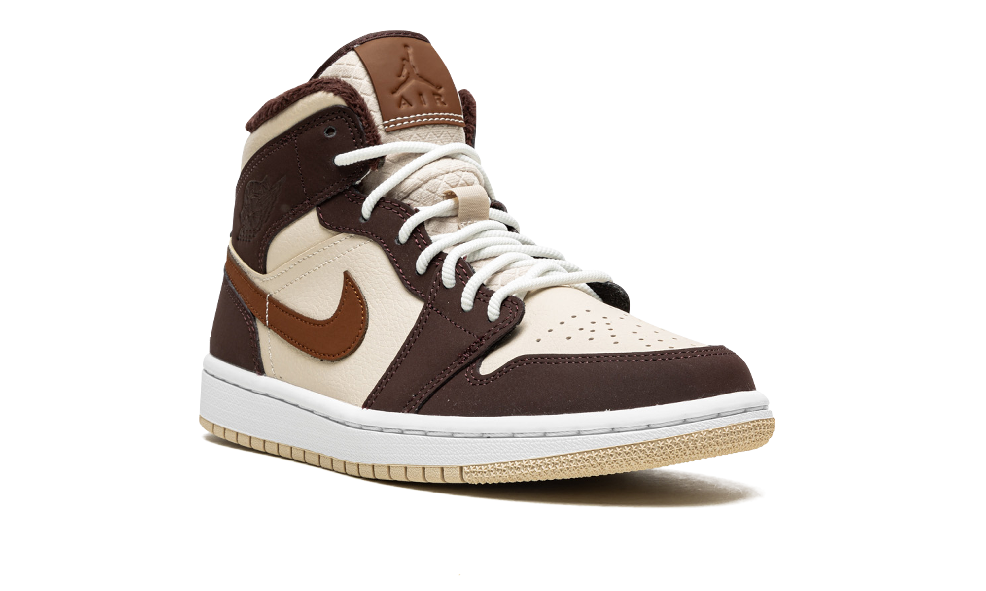 AIR JORDAN 1 MID SE WMNS "Brown Basalt Fleece" DO6699 200