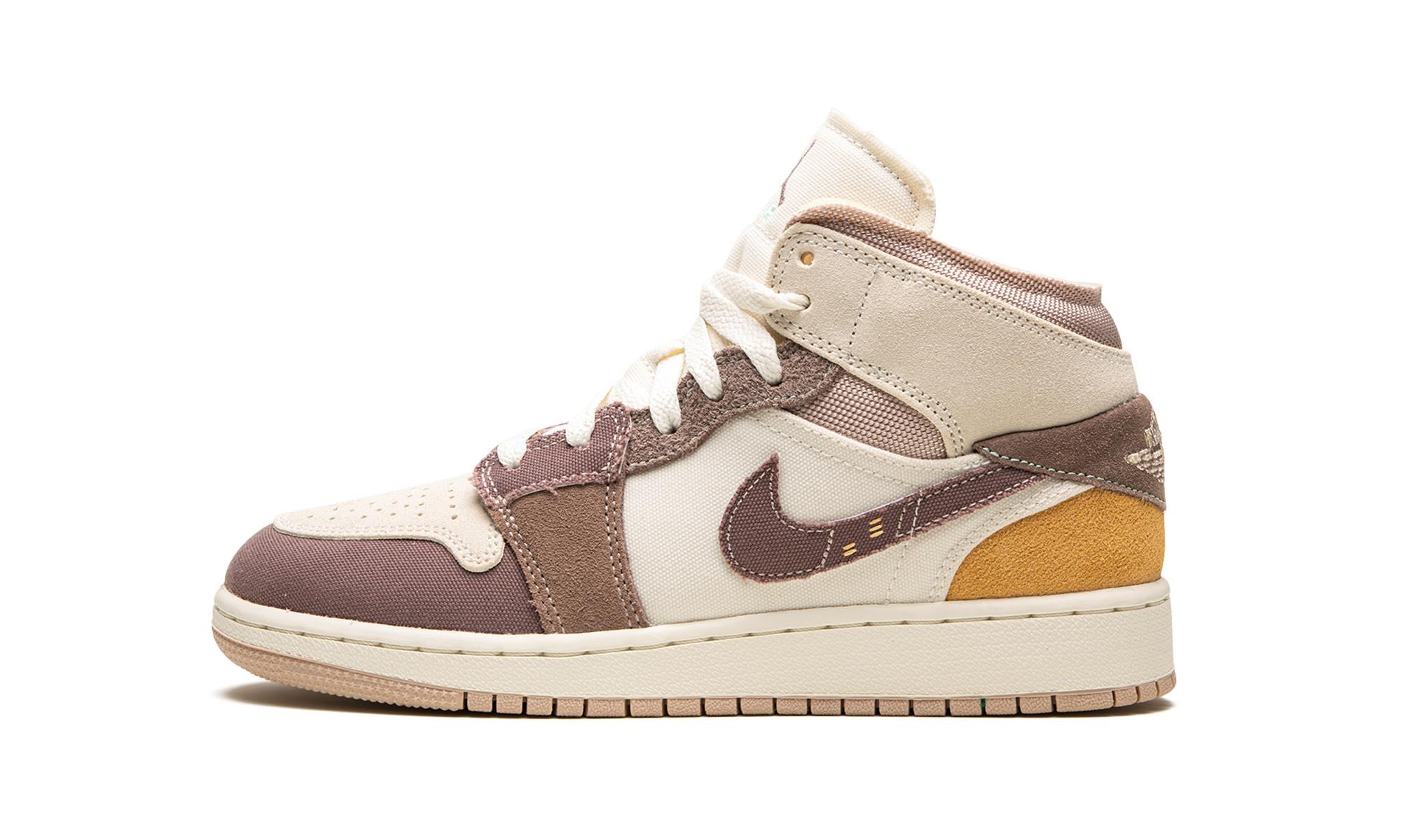 Air Jordan 1 Mid SE Craft GS "Inside Out - Taupe Haze" DZ4466 102