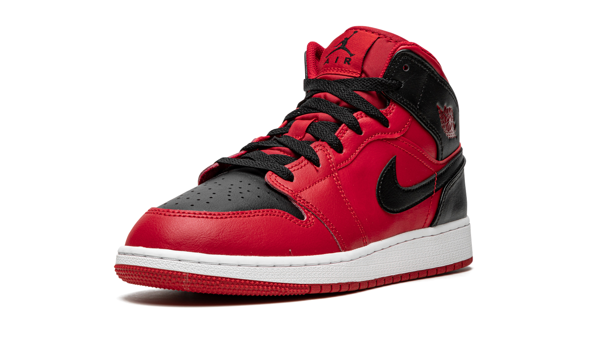 Air Jordan 1 Mid GS "Reverse Bred" 554725 660