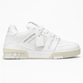 LV Trainer Sneaker White