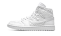 AIR JORDAN 1 MID WMNS "Quilted White" DB6078 100