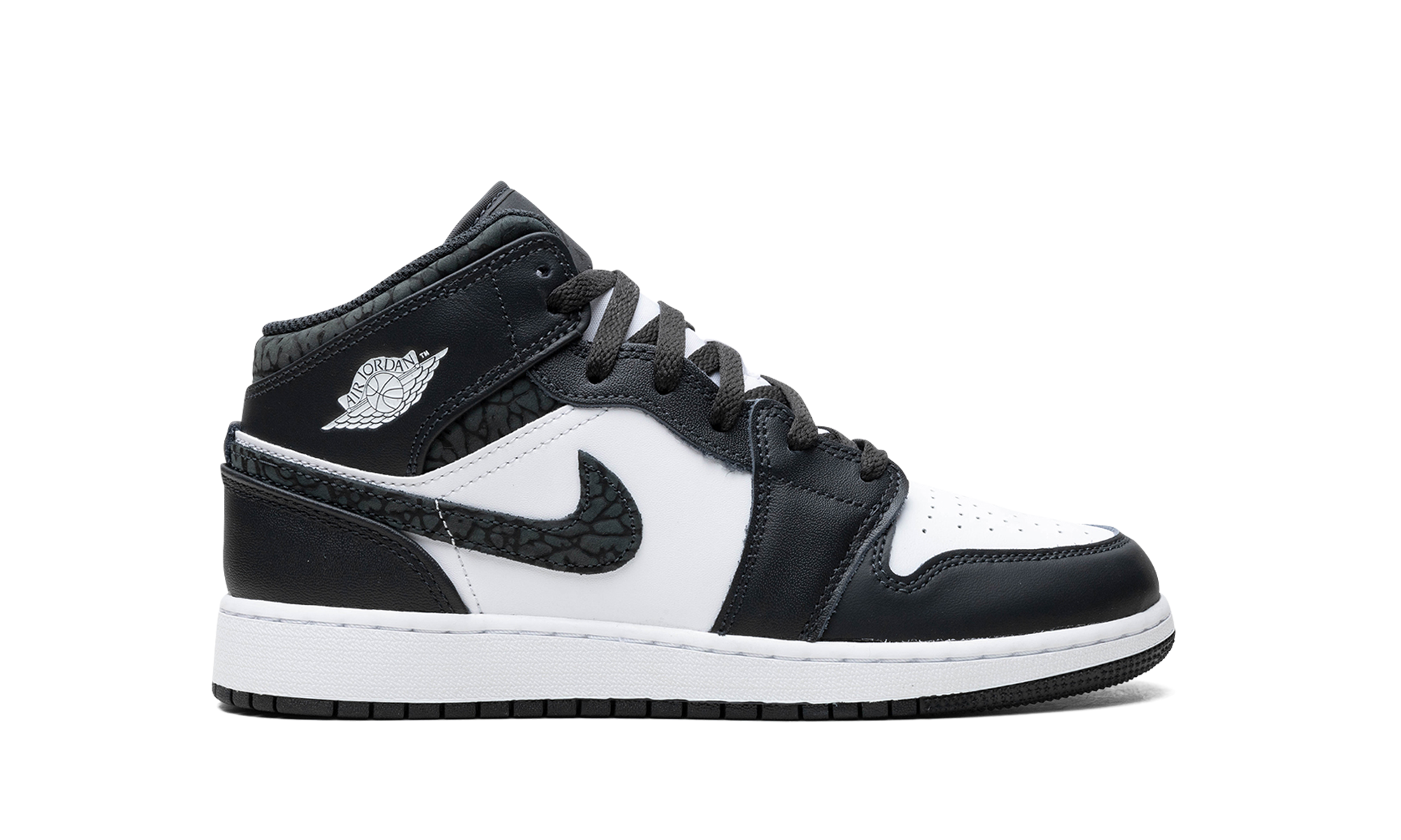 Air Jordan 1 Mid GS "Panda Elephant" FB9909 001