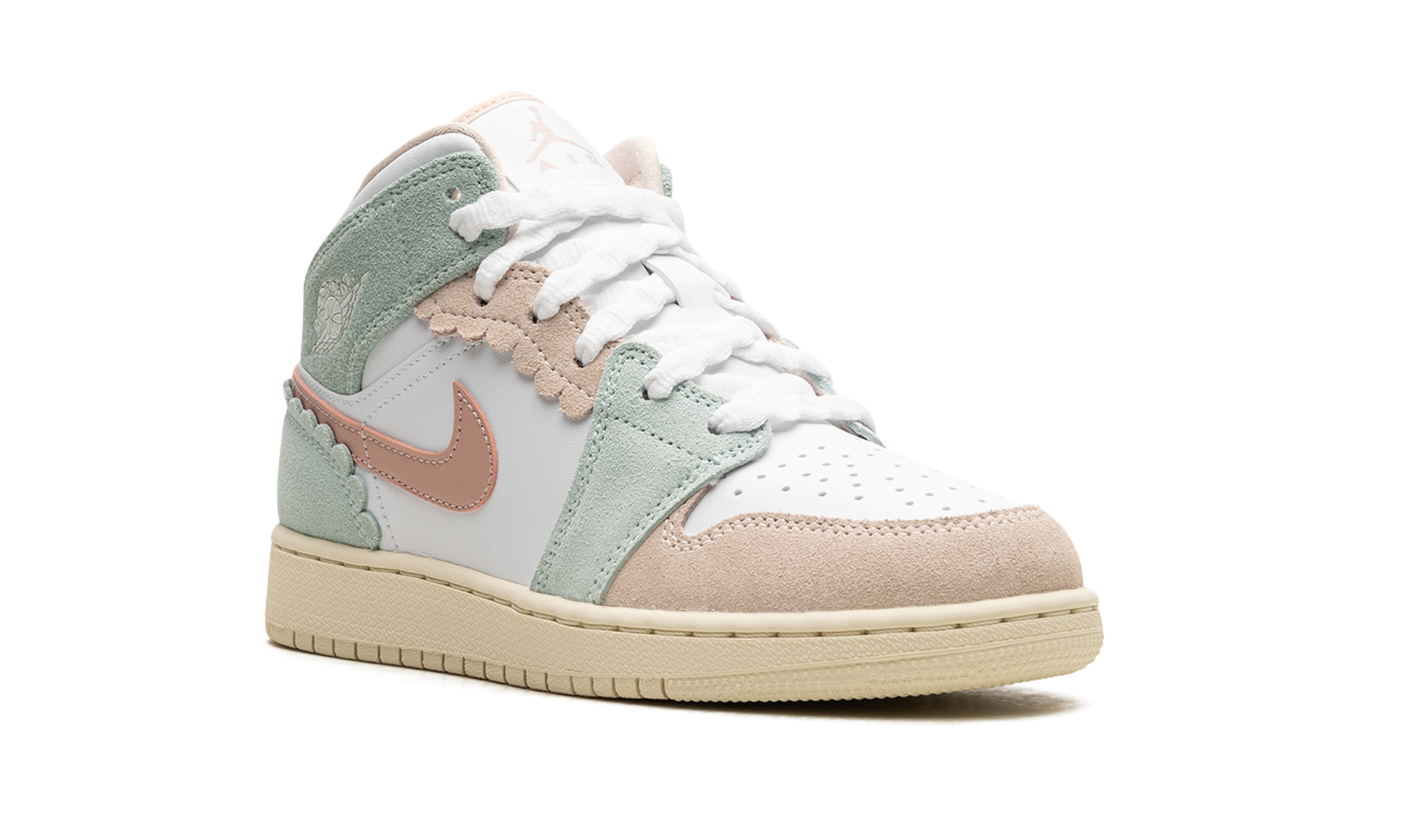 Air Jordan 1 Mid GS "Pink Oxford" DZ5361 100