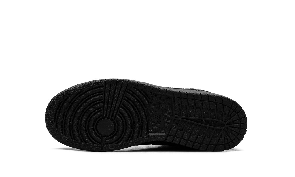 Air Jordan 1 Mid GS "Triple Black" 554725 010