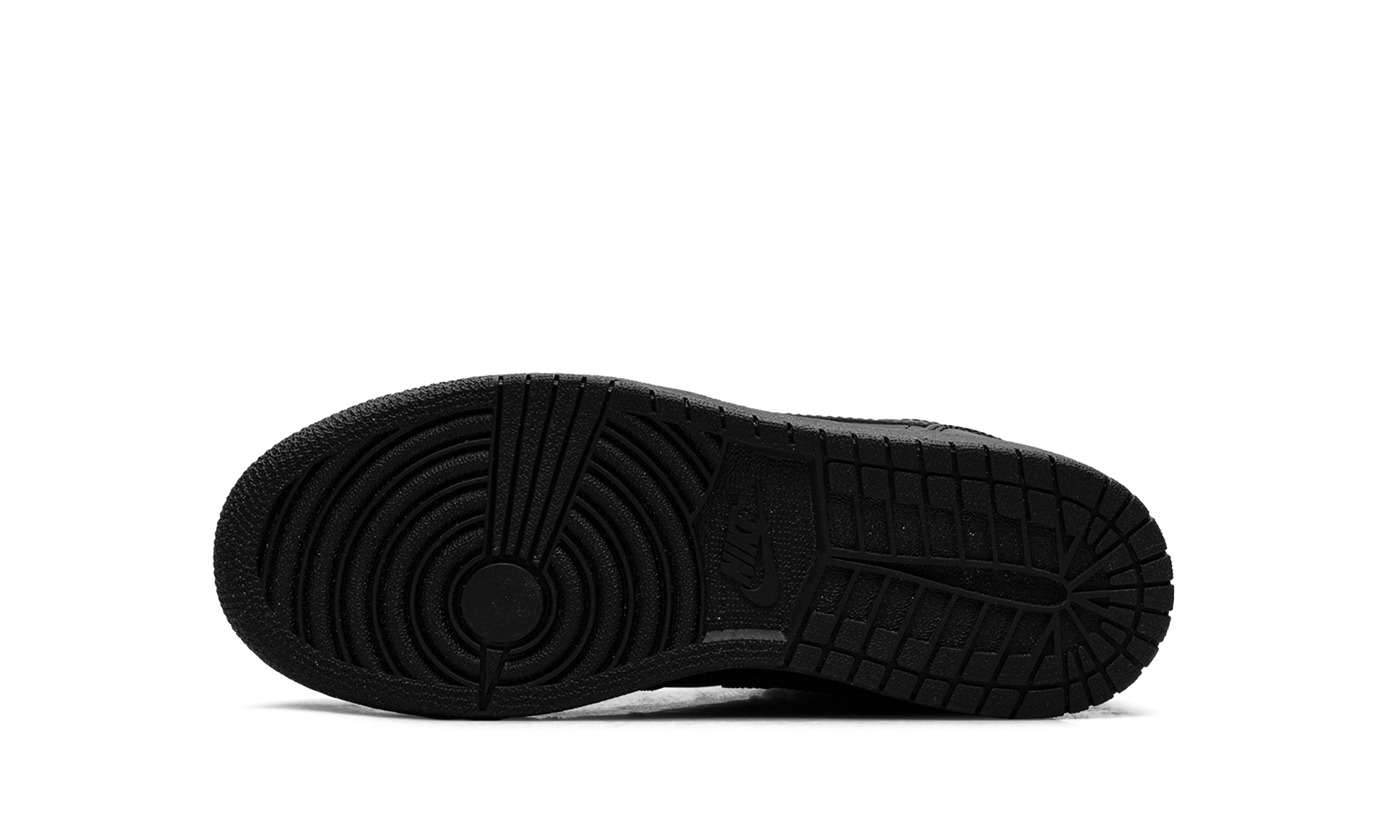 Air Jordan 1 Mid GS "Triple Black" 554725 010