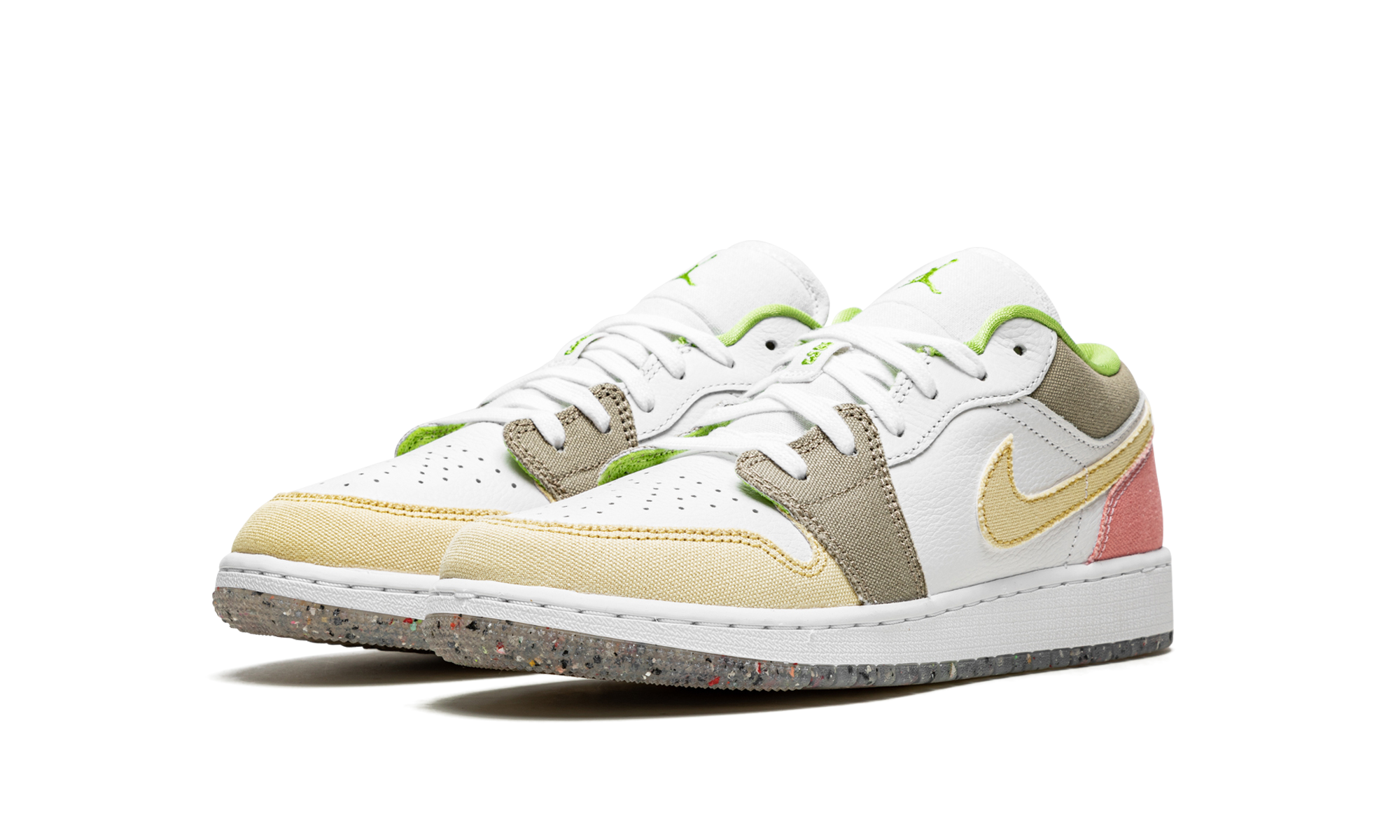 Air Jordan 1 Low GS "Multicolor Pastel Grind" DJ0341 100