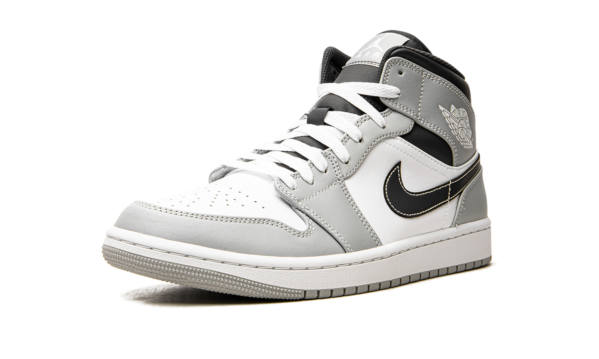 Air Jordan 1 Mid "Light Smoke Grey 2.0" 554724 078