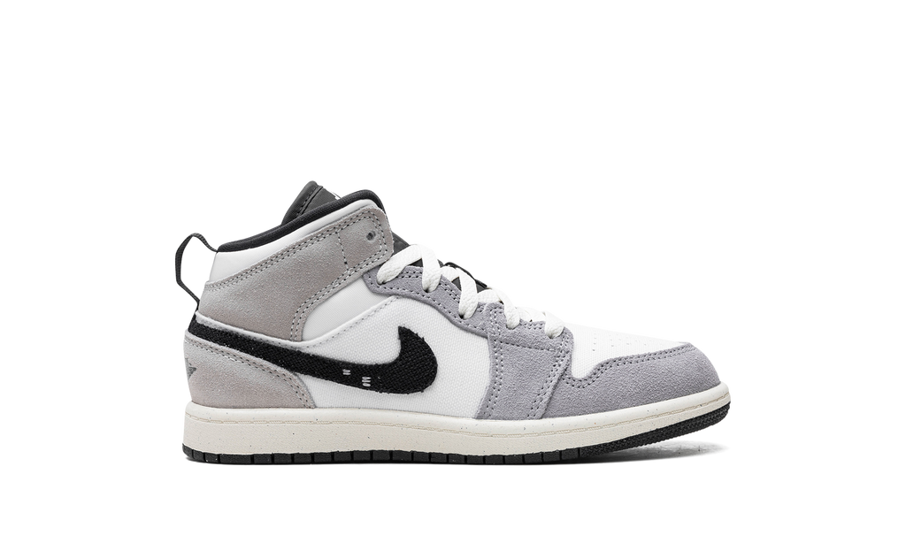 Air Jordan 1 Mid SE Craft PS "Cement Grey" FD9090 002