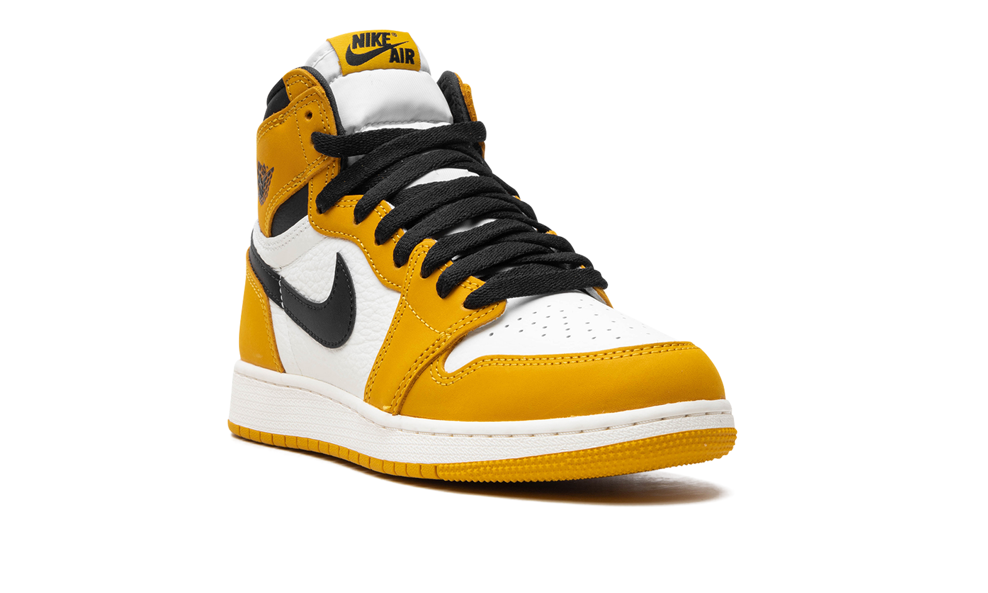 Air Jordan 1 Retro High OG GS "Yellow Ochre / Black" FD1437 701