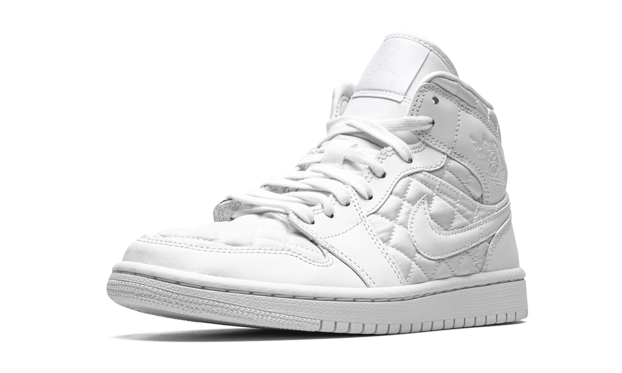 AIR JORDAN 1 MID WMNS "Quilted White" DB6078 100