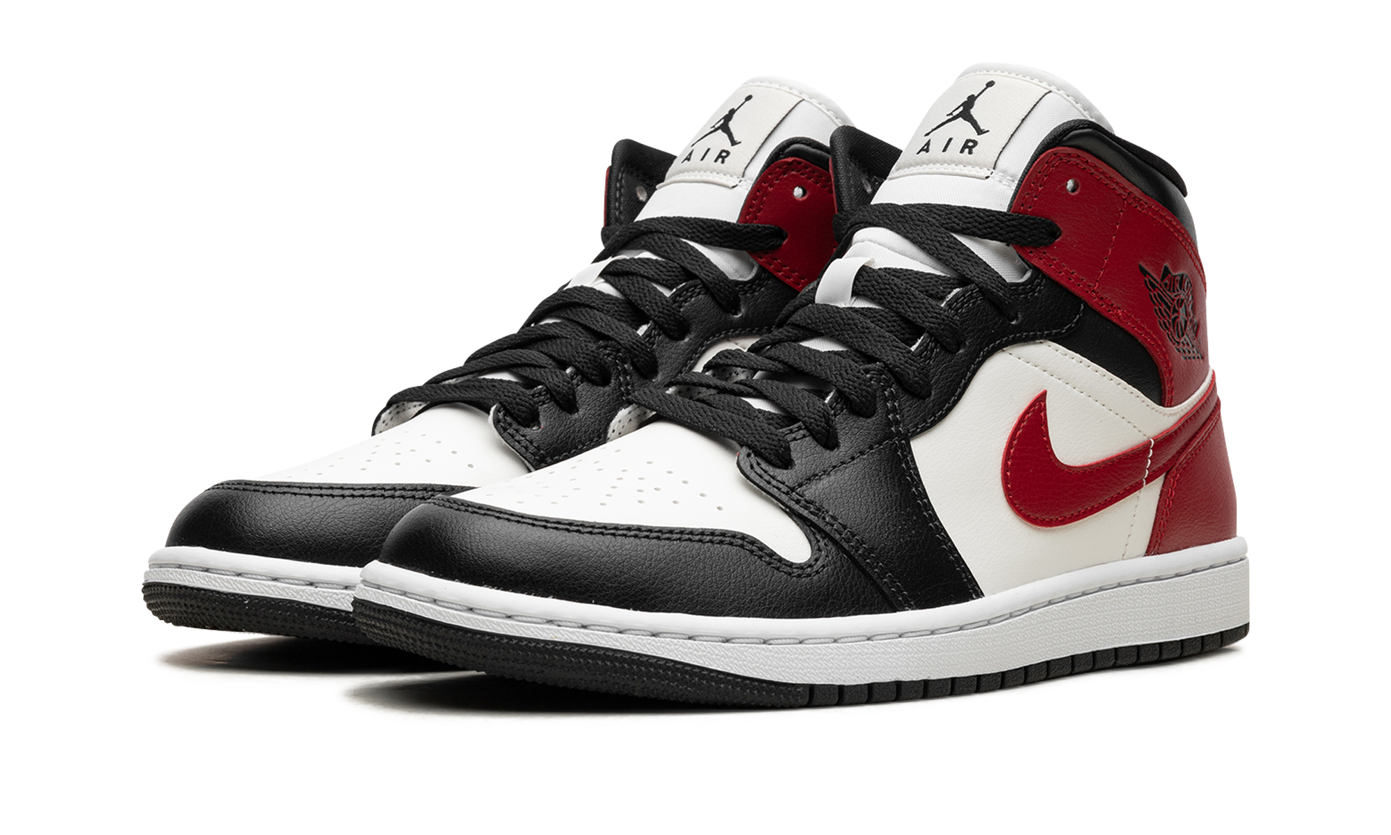 AIR JORDAN 1 MID WMNS "Black Toe" BQ6472 160