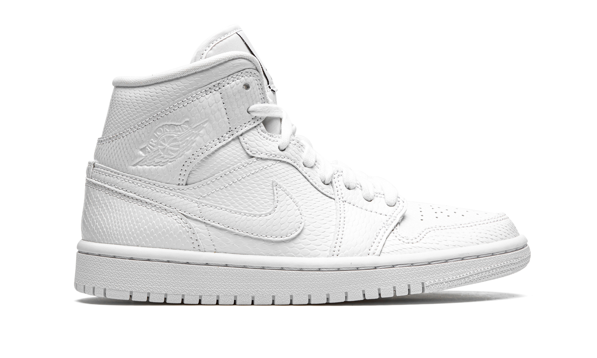 AIR JORDAN 1 MID WMNS "White Snakeskin" BQ6472 110