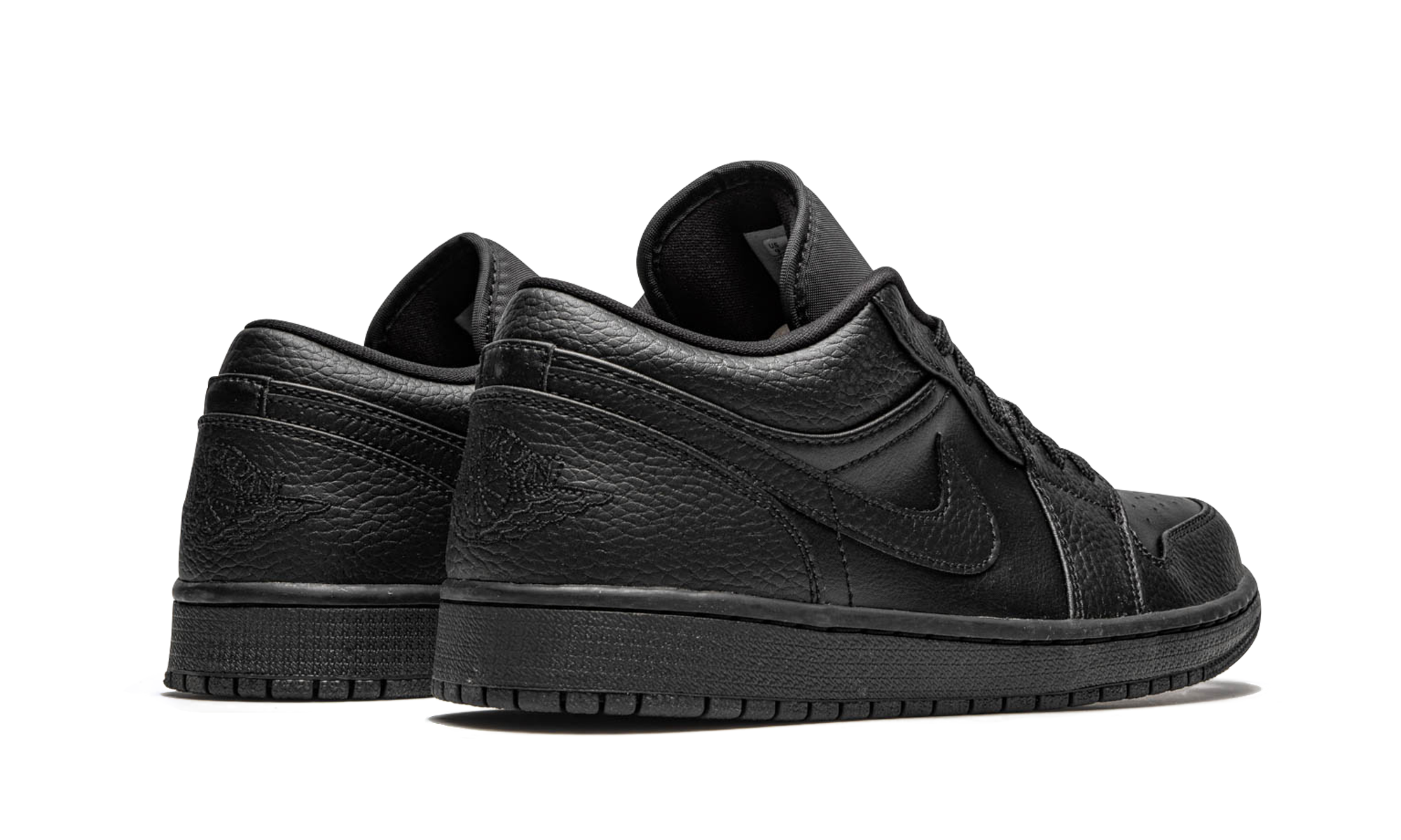Air Jordan 1 Low "Triple Black" 553558 091