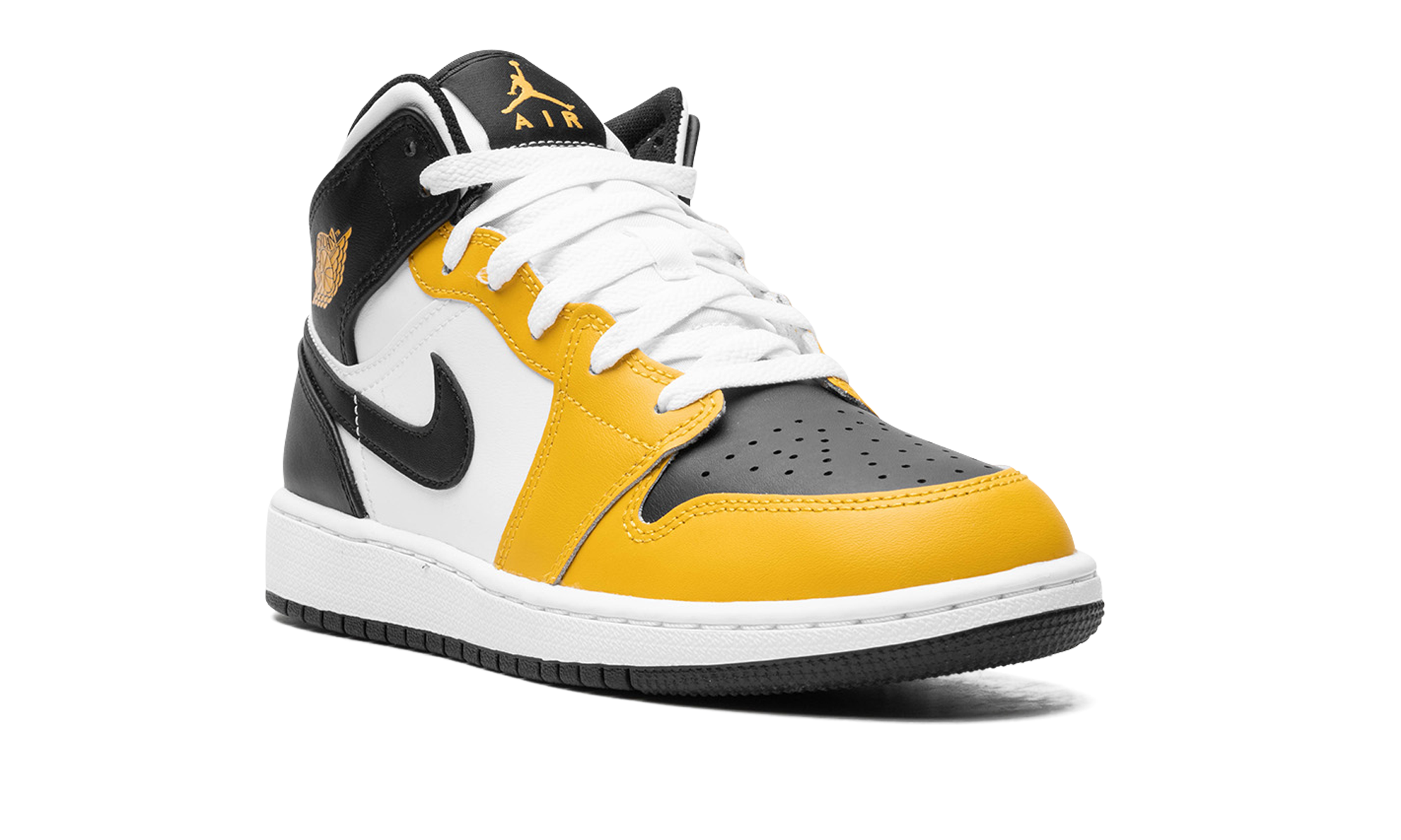 AIR JORDAN 1 MID GS "YELLOW OCHRE" DQ8423 701