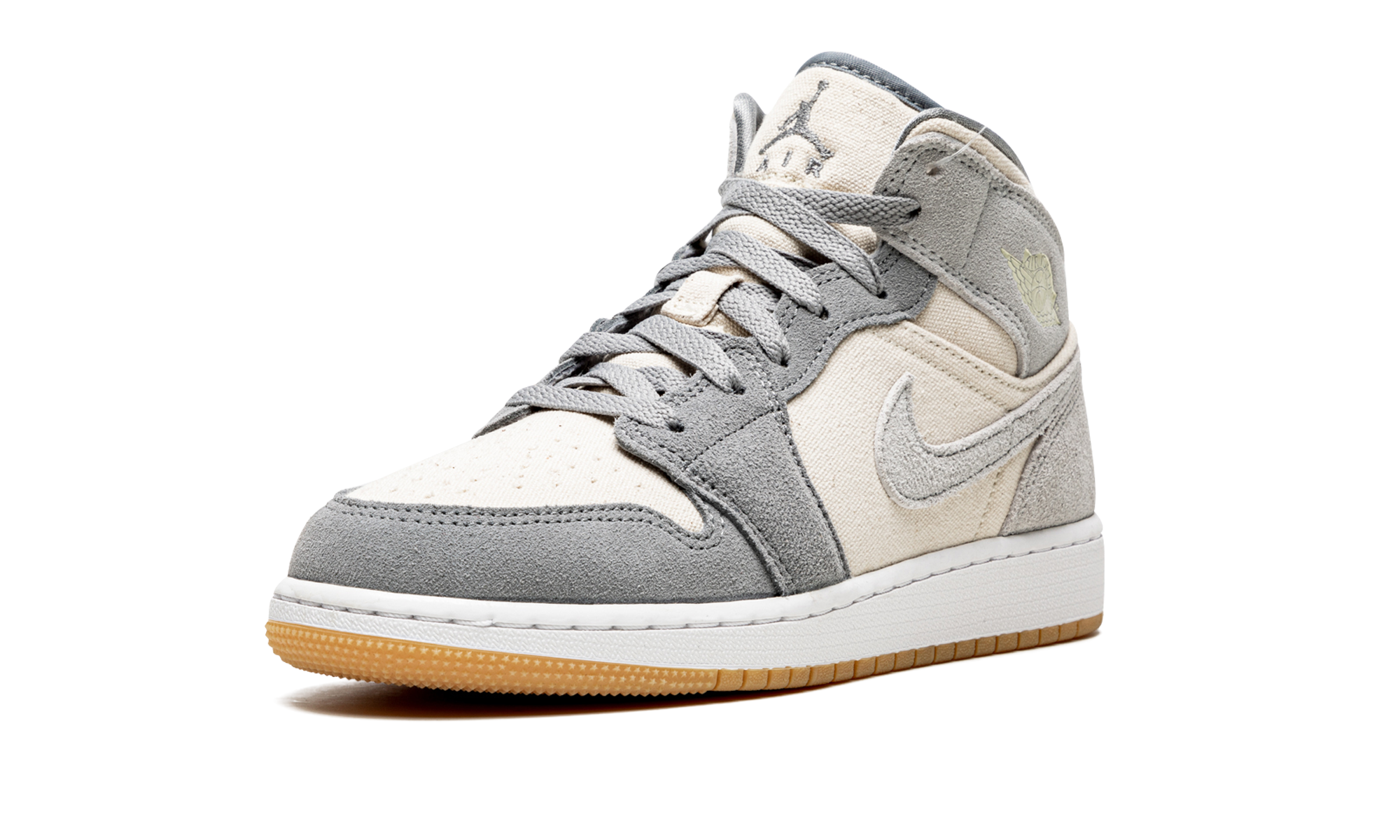 Air Jordan 1 Mid SE GS "Coconut Milk / Particle Grey" DN4346 100