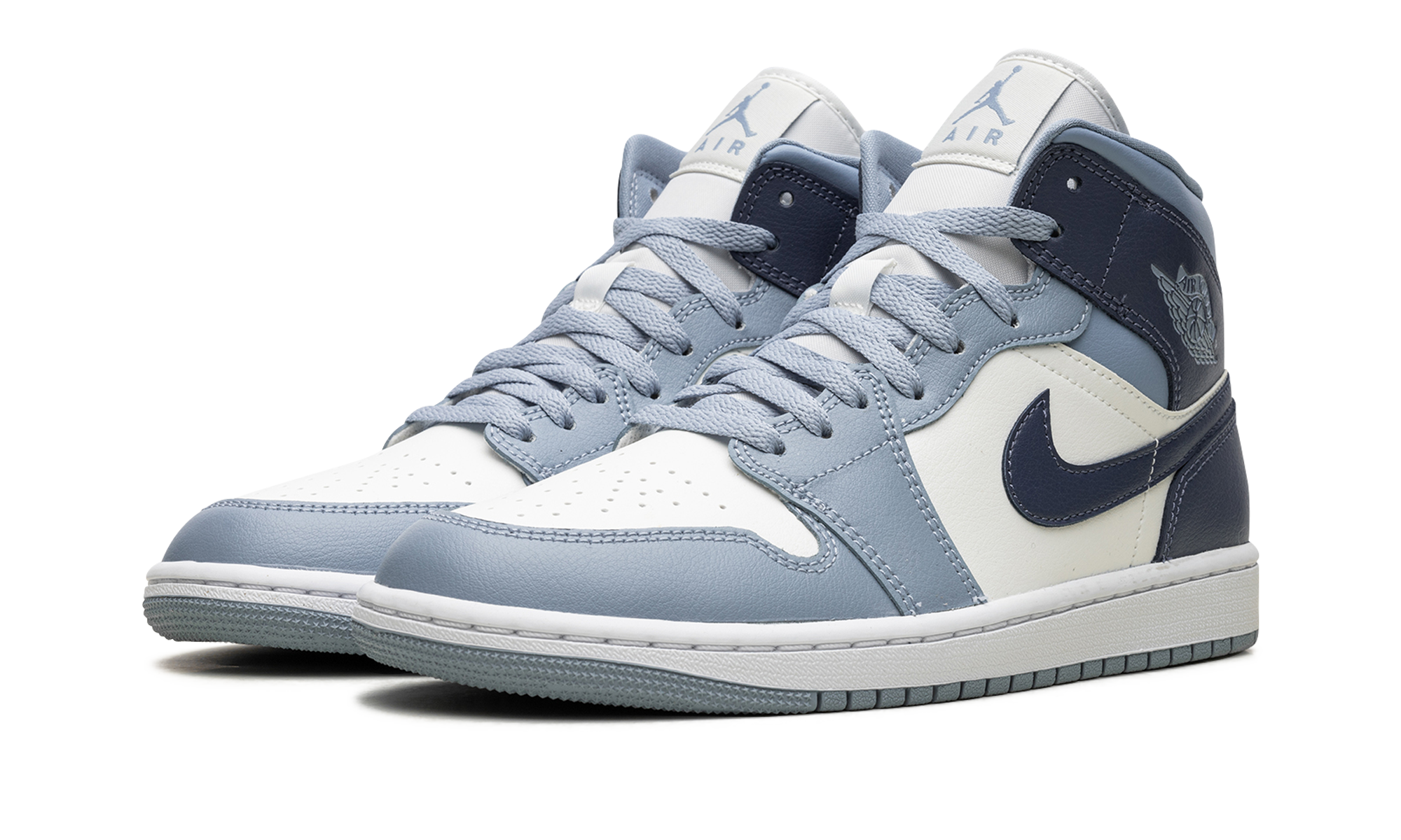 AIR JORDAN 1 MID WMNS "Two-Tone Blue" BQ6472 140