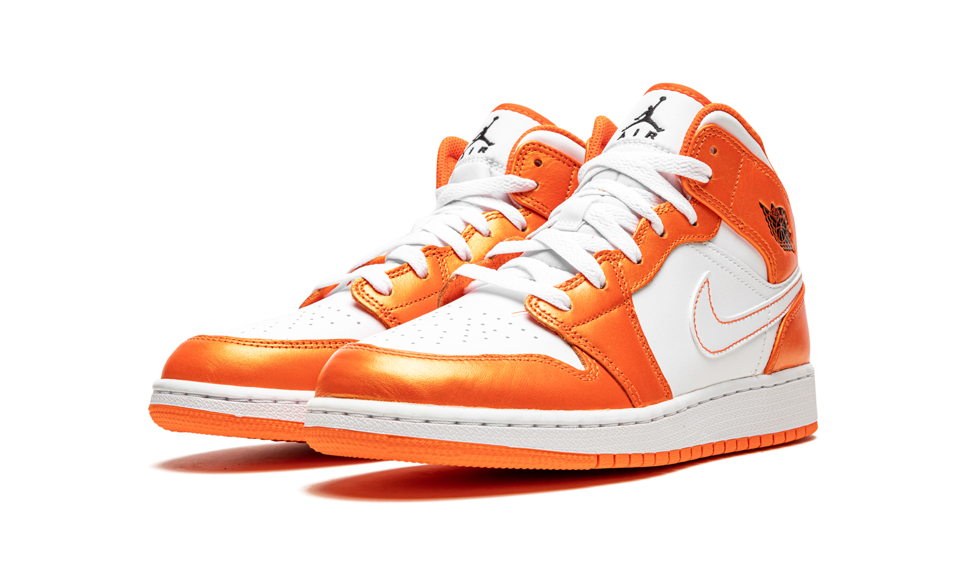 Air Jordan 1 Mid SE GS "Electro Orange" DM4228 800