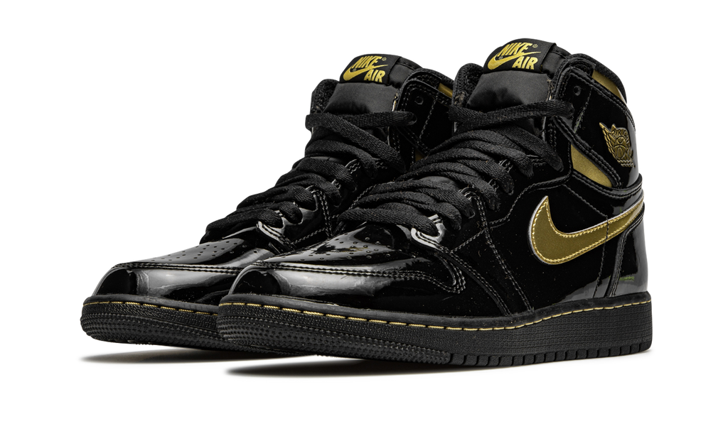 Air Jordan 1 Retro High OG GS "Black Metallic Gold" 575441 032