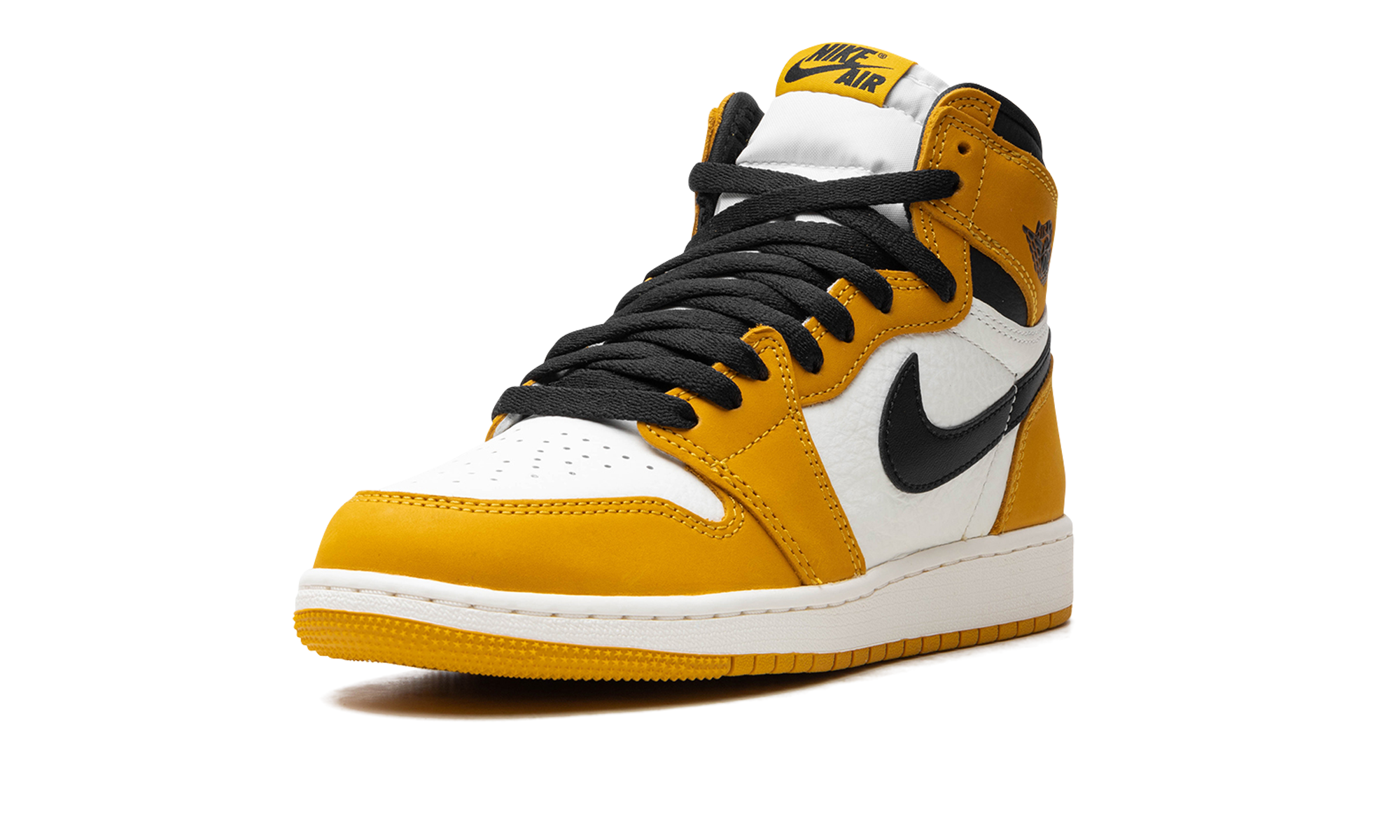 Air Jordan 1 Retro High OG GS "Yellow Ochre / Black" FD1437 701