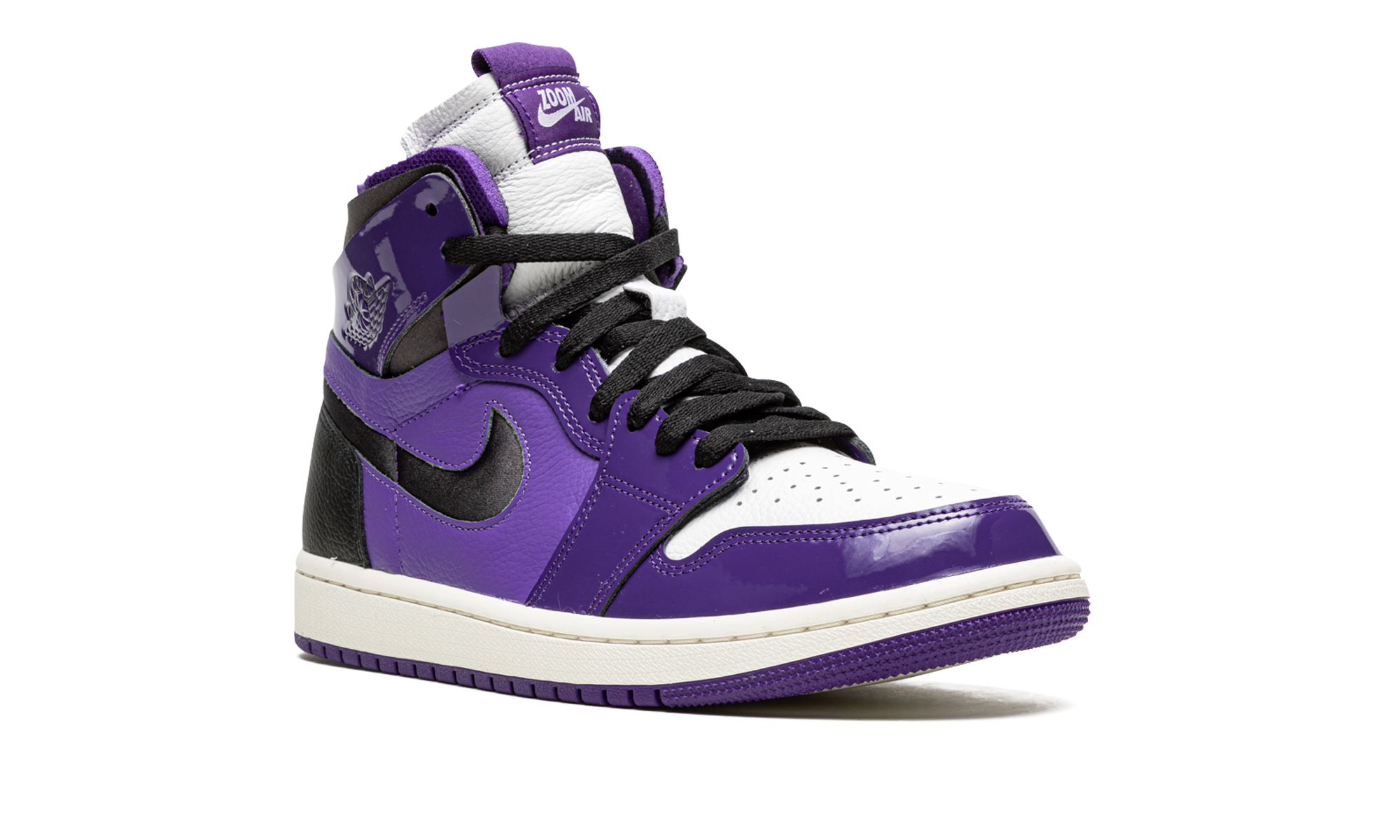 AIR JORDAN 1 HIGH ZOOM CMFT WMNS "Purple Patent" CT0979 505