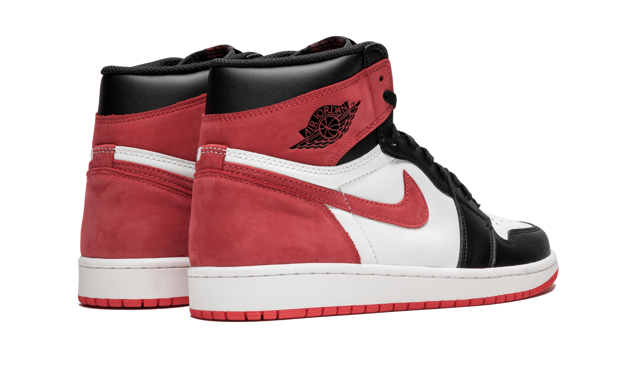 Air Jordan 1 Retro High OG "Promo Box - Track Red" 555088 112 Promo Box