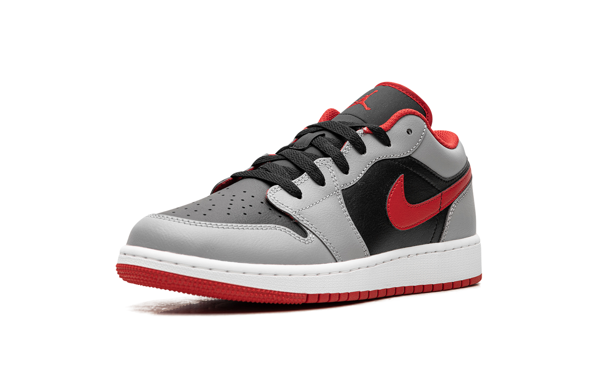 Air Jordan 1 Low GS "Black / Fire Red" 553560 060