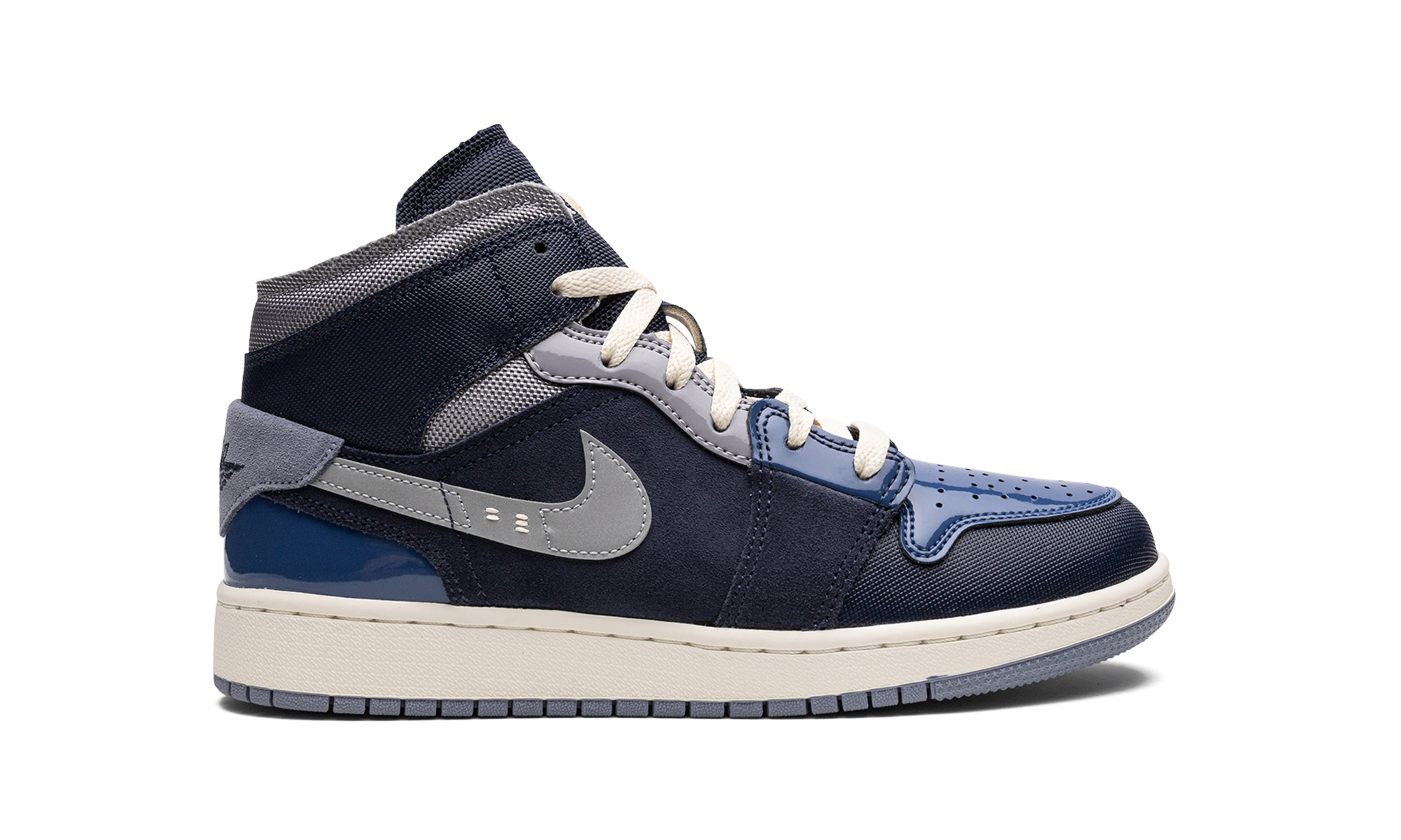 AIR JORDAN 1 MID SE CRAFT GS "Inside Out - Obsidian" DX2193 400