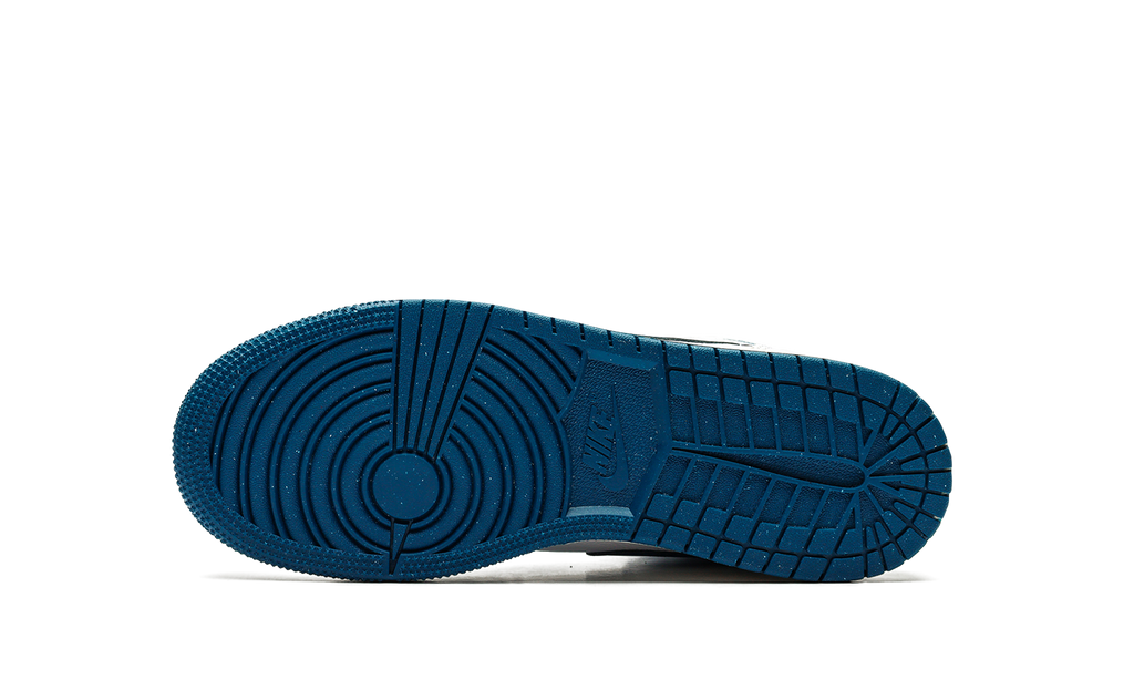 Air Jordan 1 Mid SE GS "INDUSTRIAL BLUE" FN7432 141