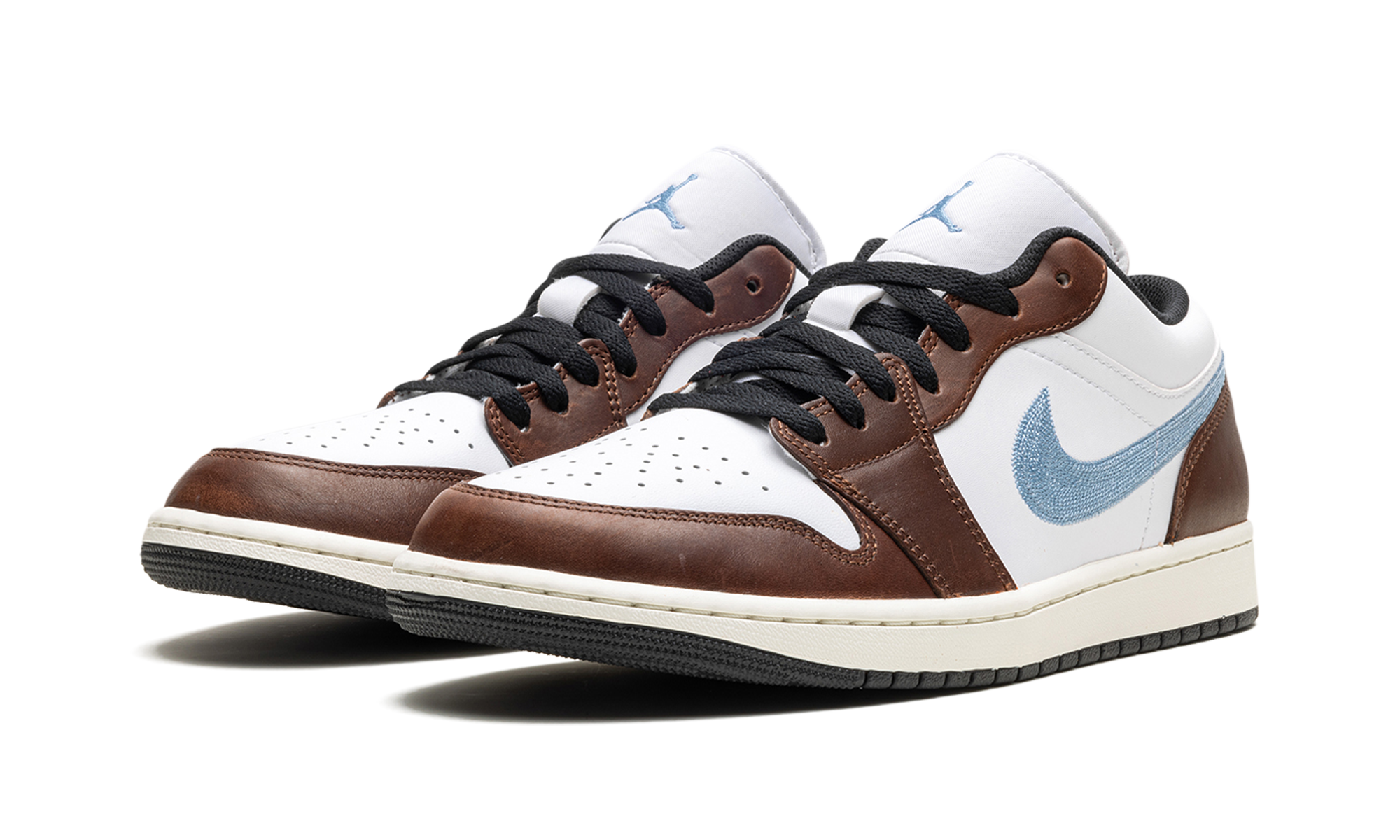 Air Jordan 1 Low SE "Embroidered Swoosh - Mocha" FQ7832 142